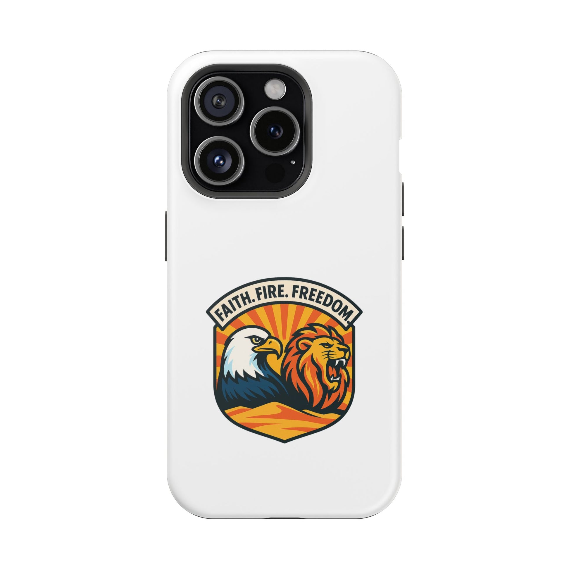 Lions Eagles Rise Magnetic Tough Cases - American Zionist