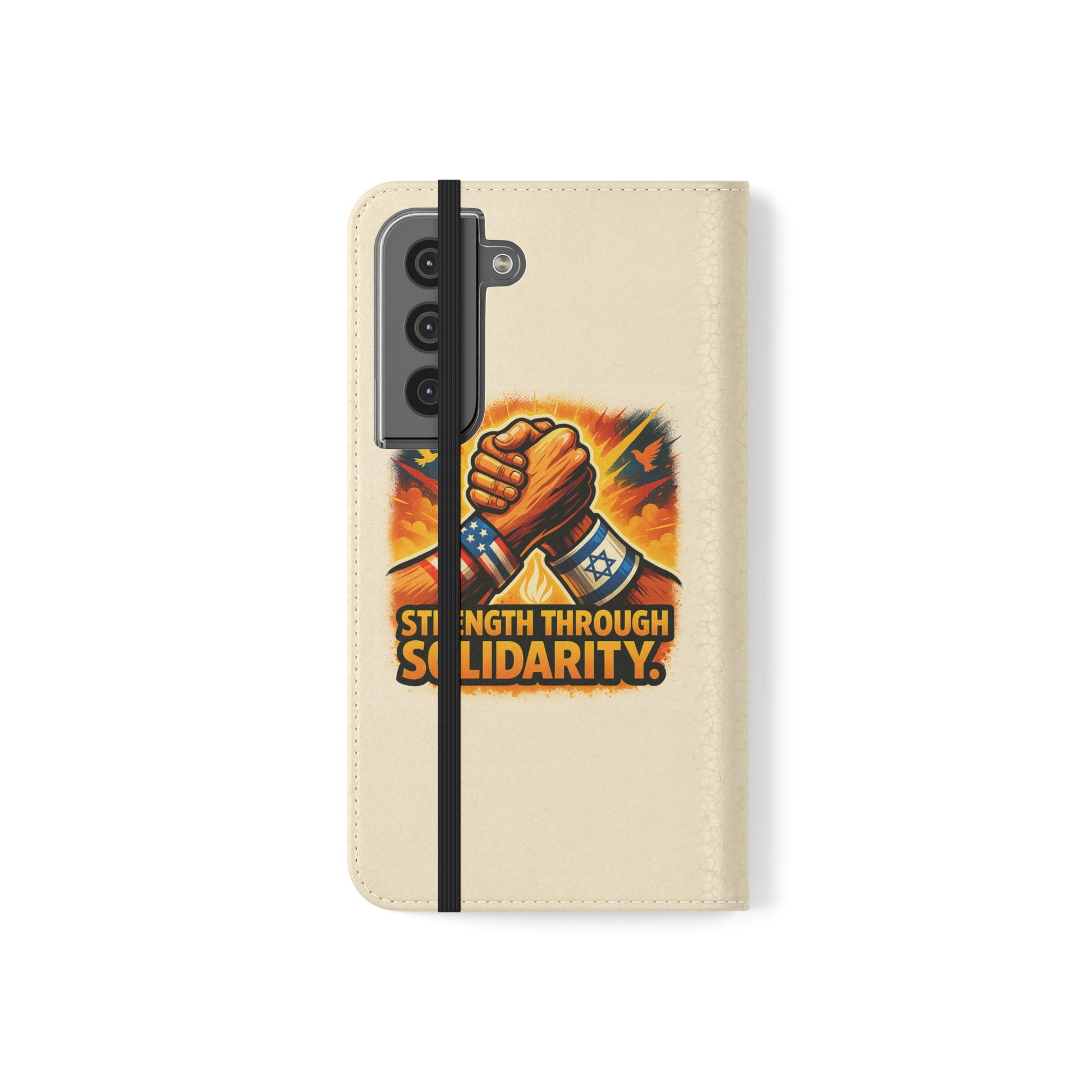 Strength Through Solidarity Flip Cases - American Zionist