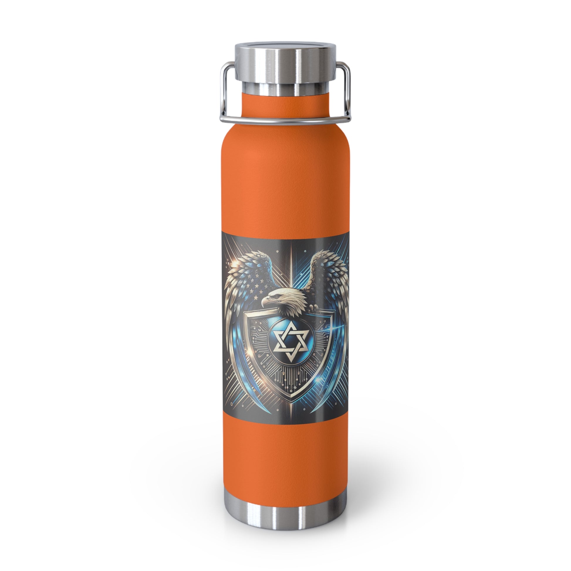 Wings of Zion Copper Vacuum Insulated Bottle, 22oz - American Zionist