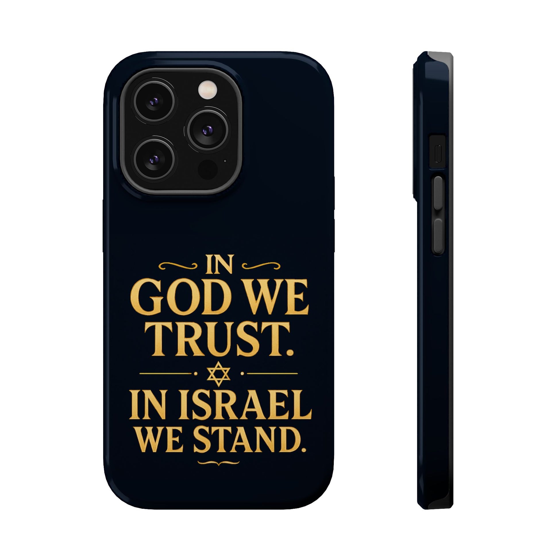 In God With Israel Magnetic Tough Cases - American Zionist