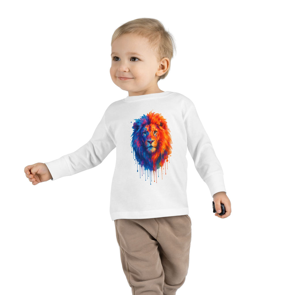 Judah Unleashed Toddler Long Sleeve Tee - American Zionist