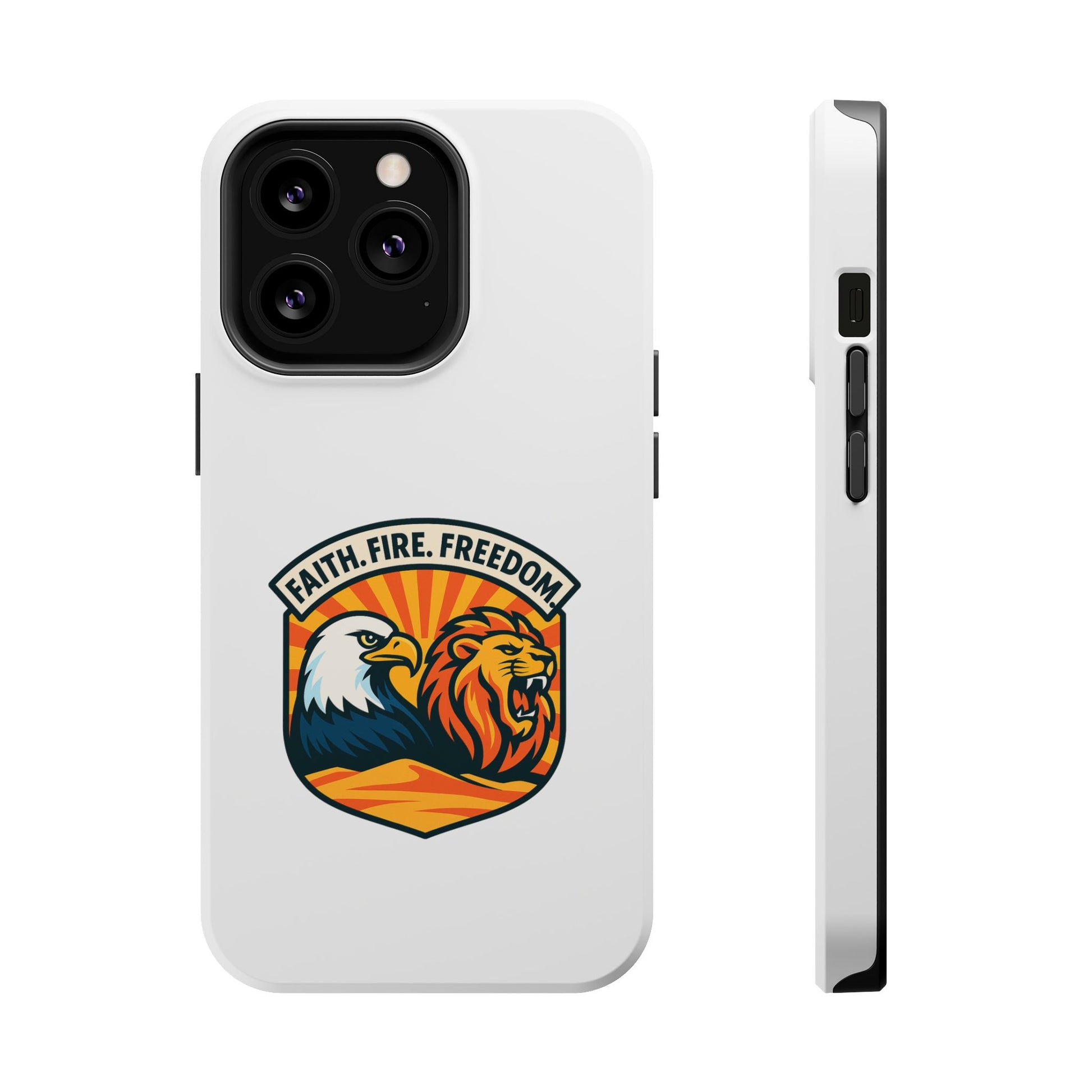 Lions Eagles Rise Magnetic Tough Cases - American Zionist