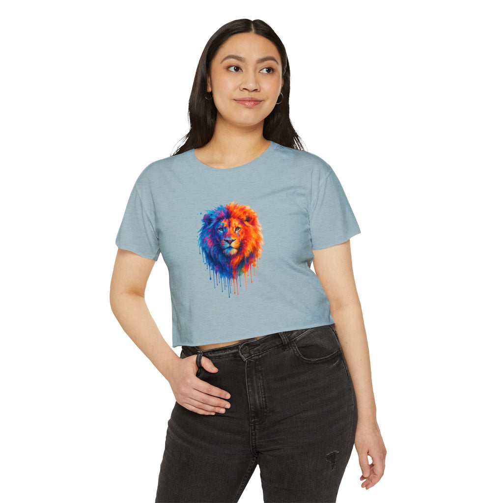 Judah Unleashed Women's Festival Crop Top - American Zionist