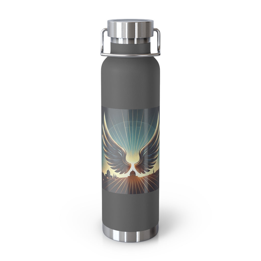 Sunrise Wings Copper Vacuum Insulated Bottle, 22oz