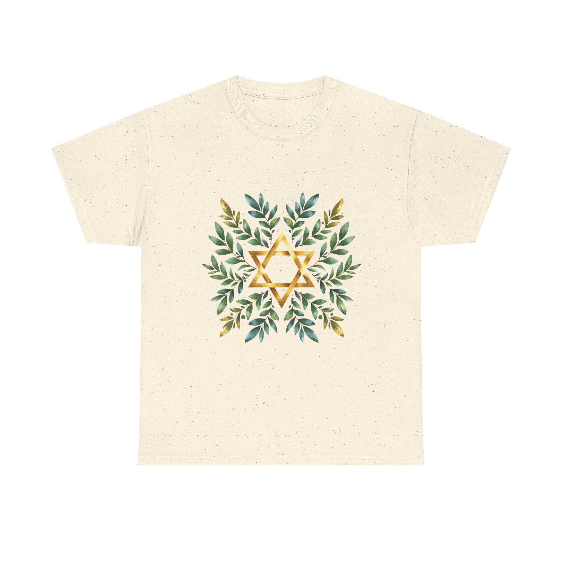 Star of David Wreath Unisex Heavy Cotton Tee - American Zionist