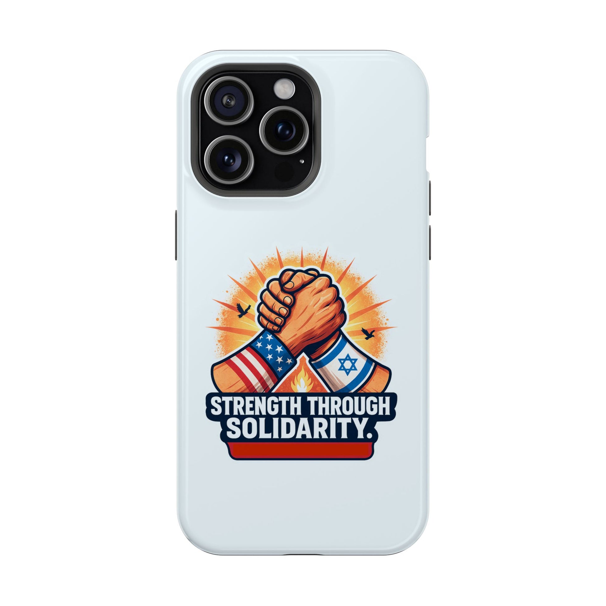 Strength Through Solidarity Magnetic Tough Cases - American Zionist