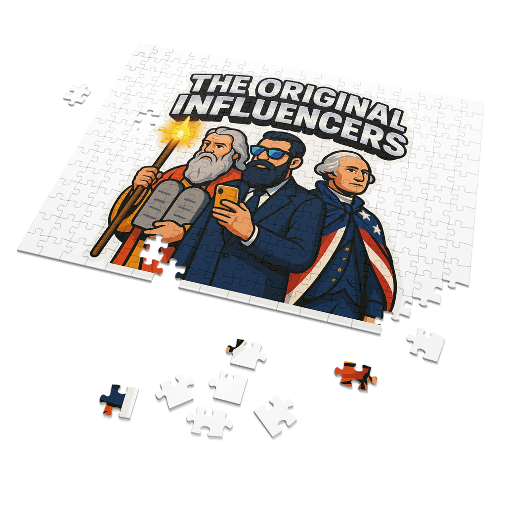 Original Influencers Jigsaw Puzzle with Tin - American Zionist