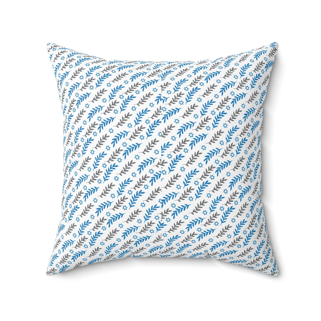 Olive and Shield Spun Polyester Square Pillow - American Zionist