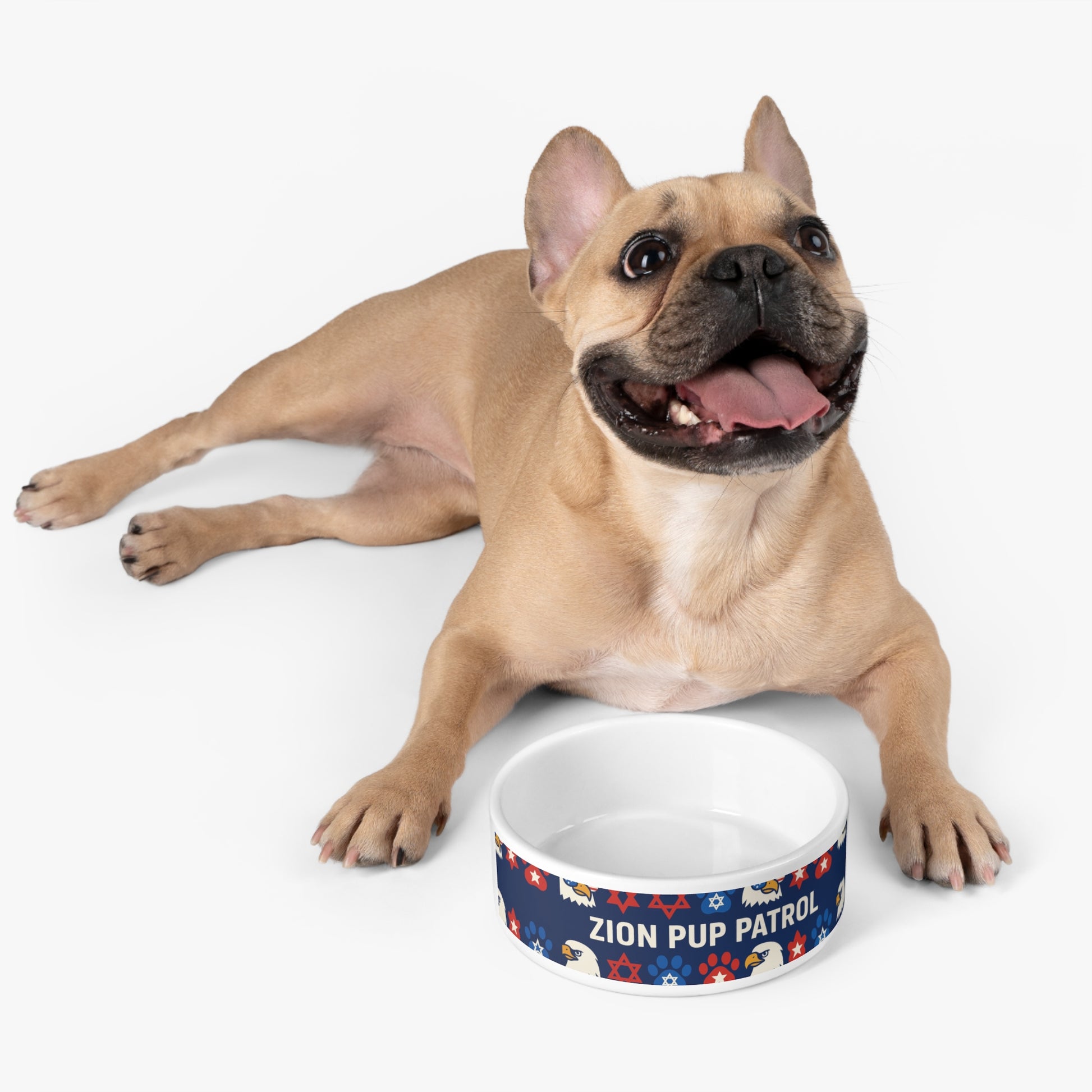 Zion Pup Patrol Pet Bowl 16oz - American Zionist
