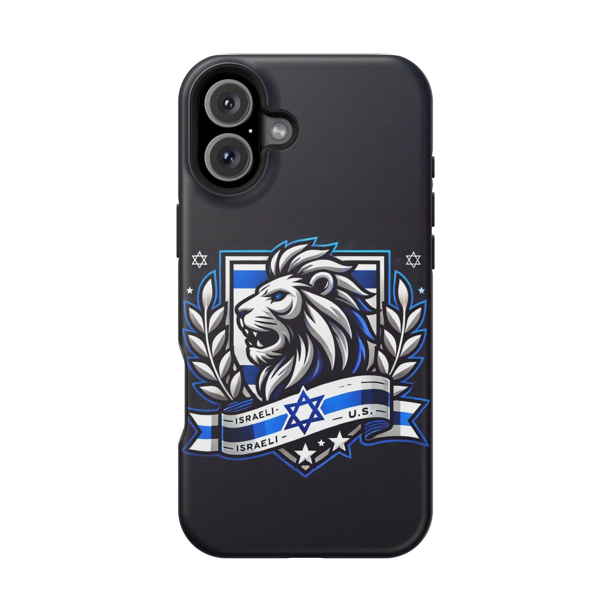 Lion of Judah Crest Magnetic Tough Cases - American Zionist