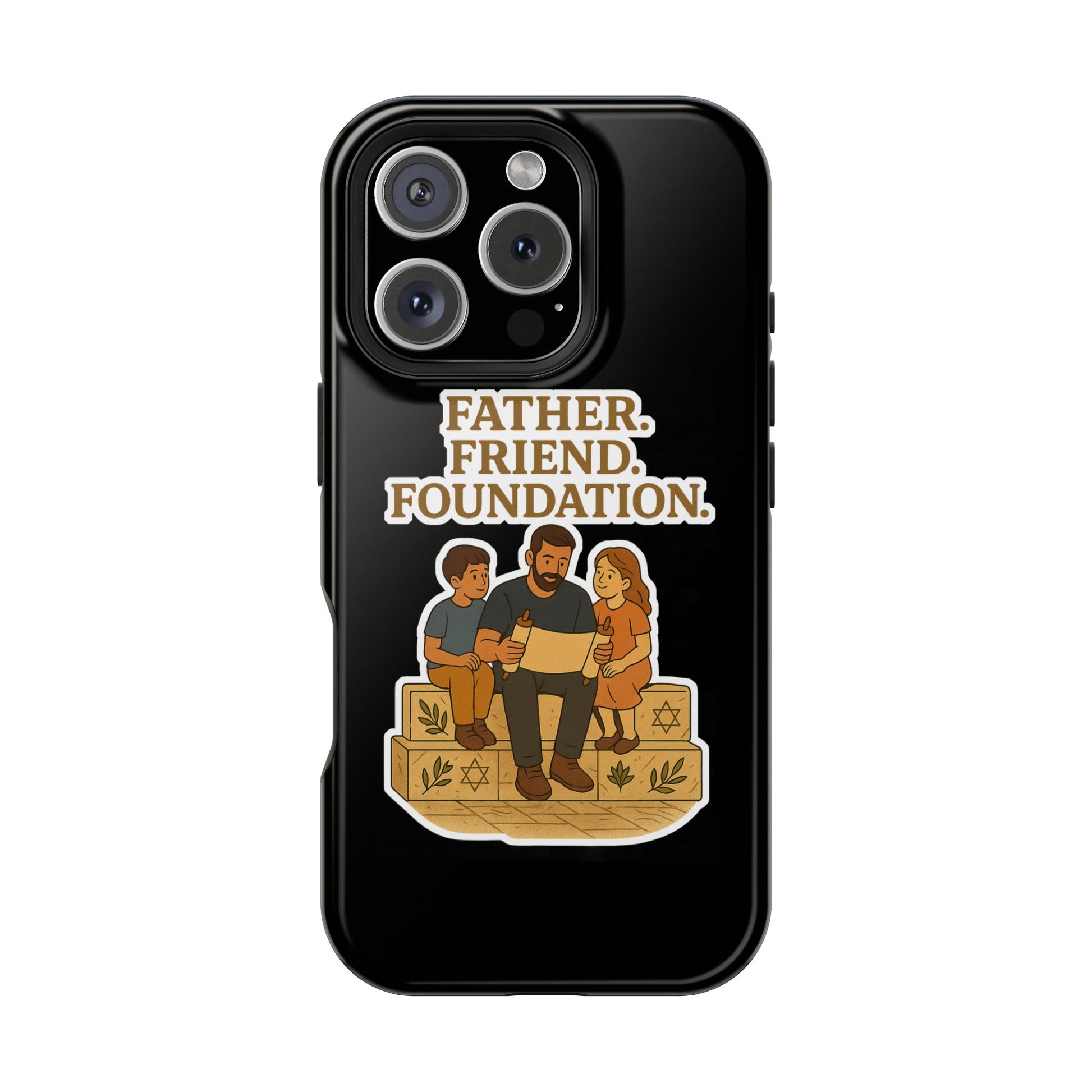 Father Friend Foundation Magnetic Tough Case - American Zionist