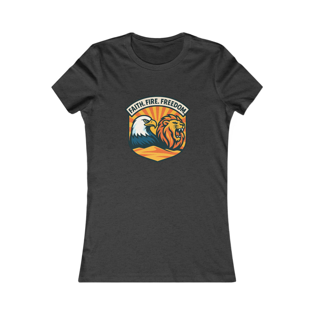 Lions Eagles Rise Women's Favorite Tee - American Zionist