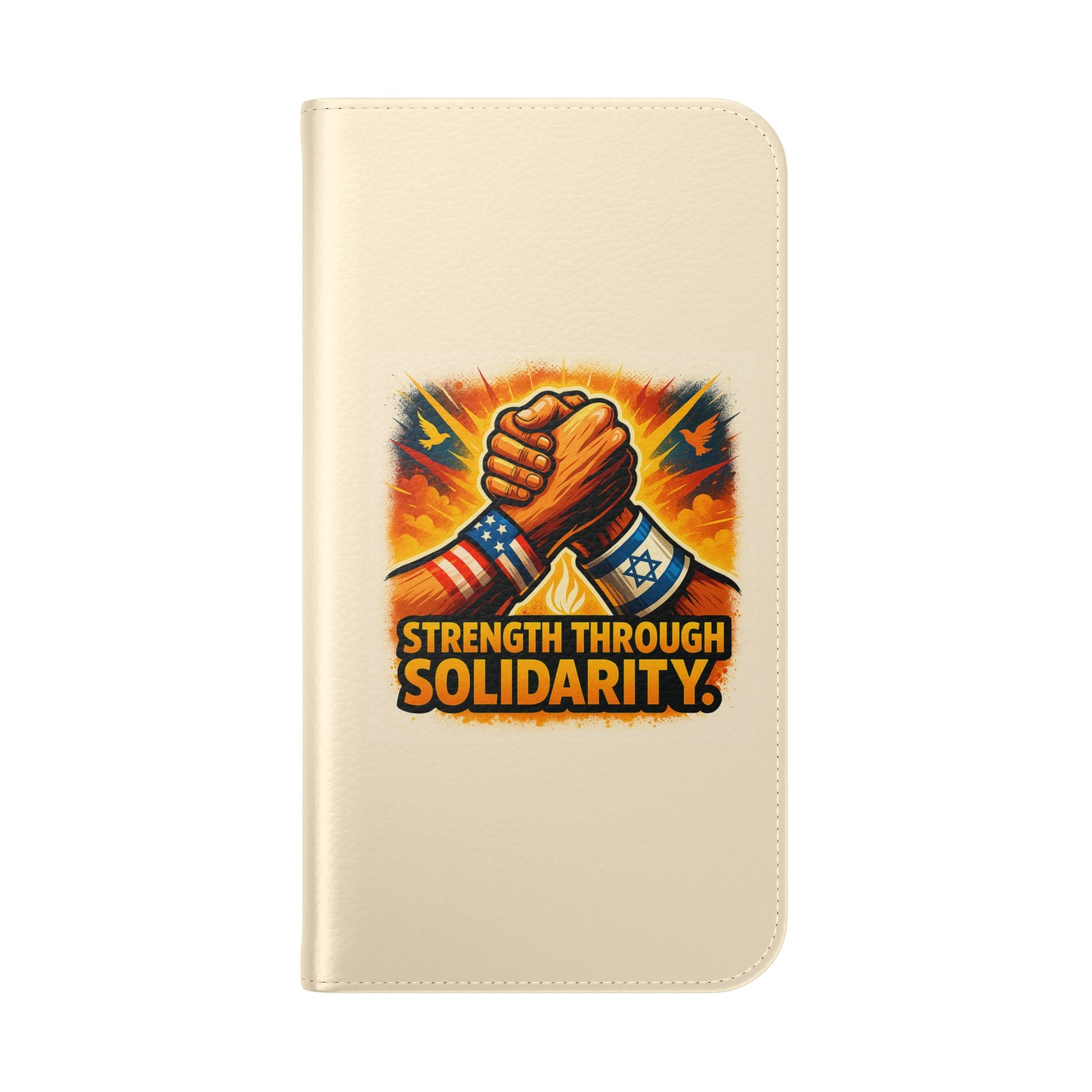 Strength Through Solidarity Flip Cases - American Zionist