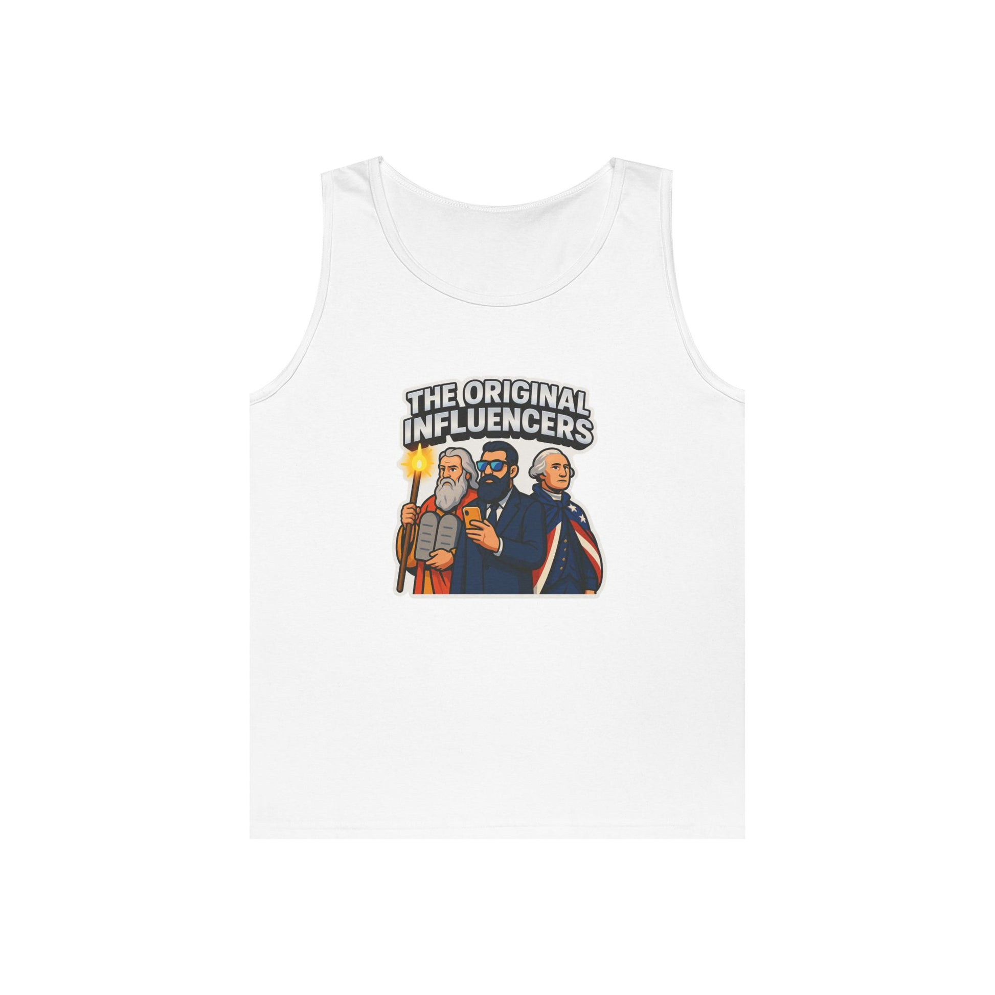Original Influencers Unisex Heavy Cotton Tank Top - American Zionist