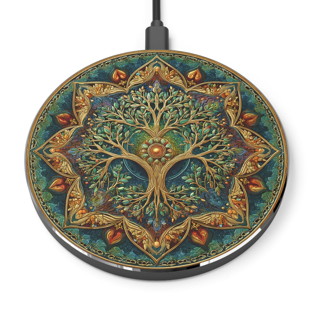 Sacred Roots Mandala Wireless Charger - American Zionist
