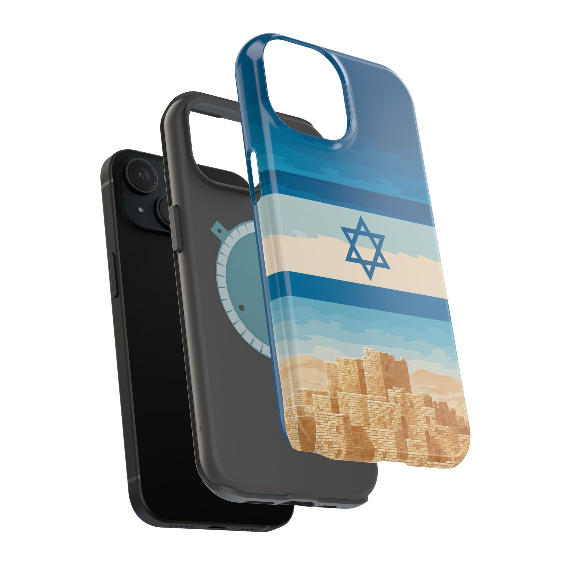 Israel Sand City Magnetic Tough Cases - American Zionist