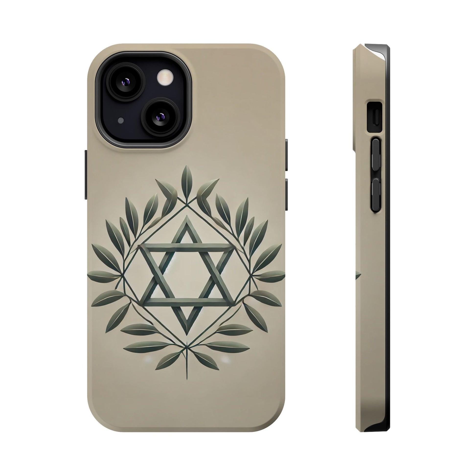 Olive and Star of David Magnetic Tough Cases - American Zionist