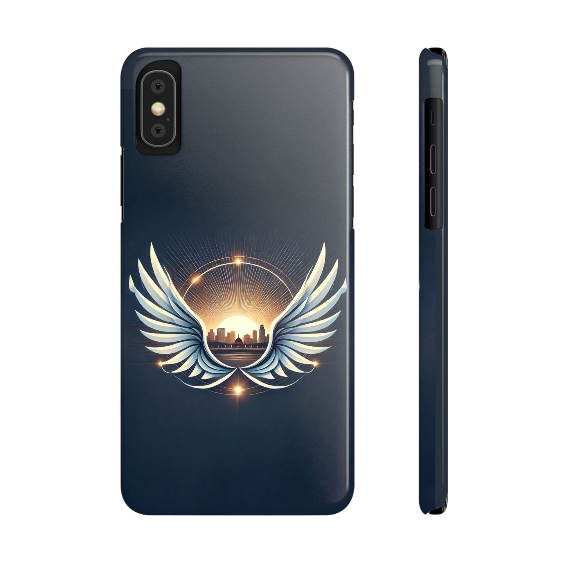 Sunrise Wings Slim Phone Cases - American Zionist