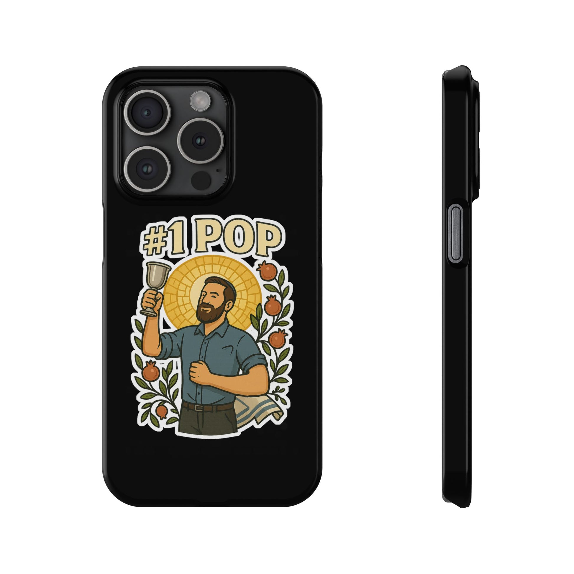 1 Pop Slim Phone Cases - American Zionist