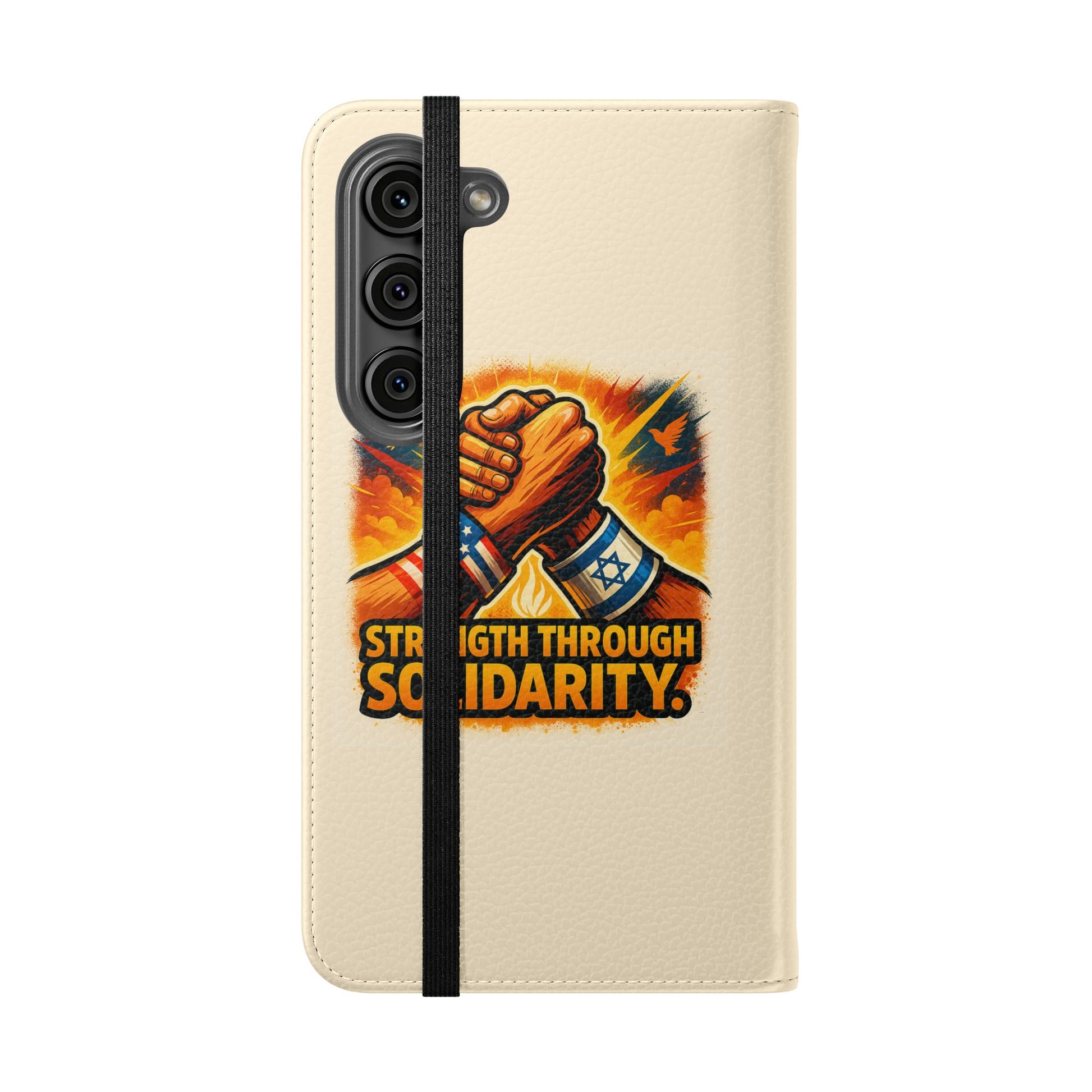 Strength Through Solidarity Flip Cases - American Zionist