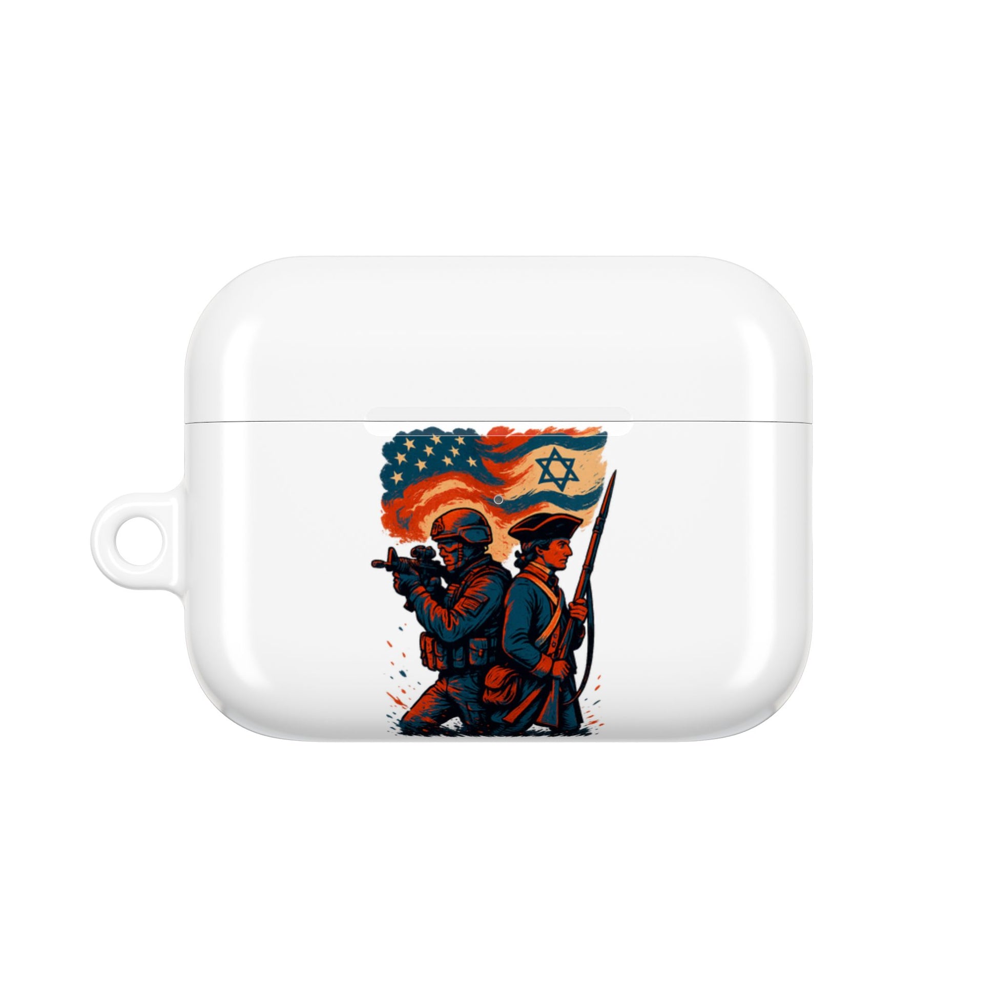 Defenders Across Generations AirPod Cases - American Zionist