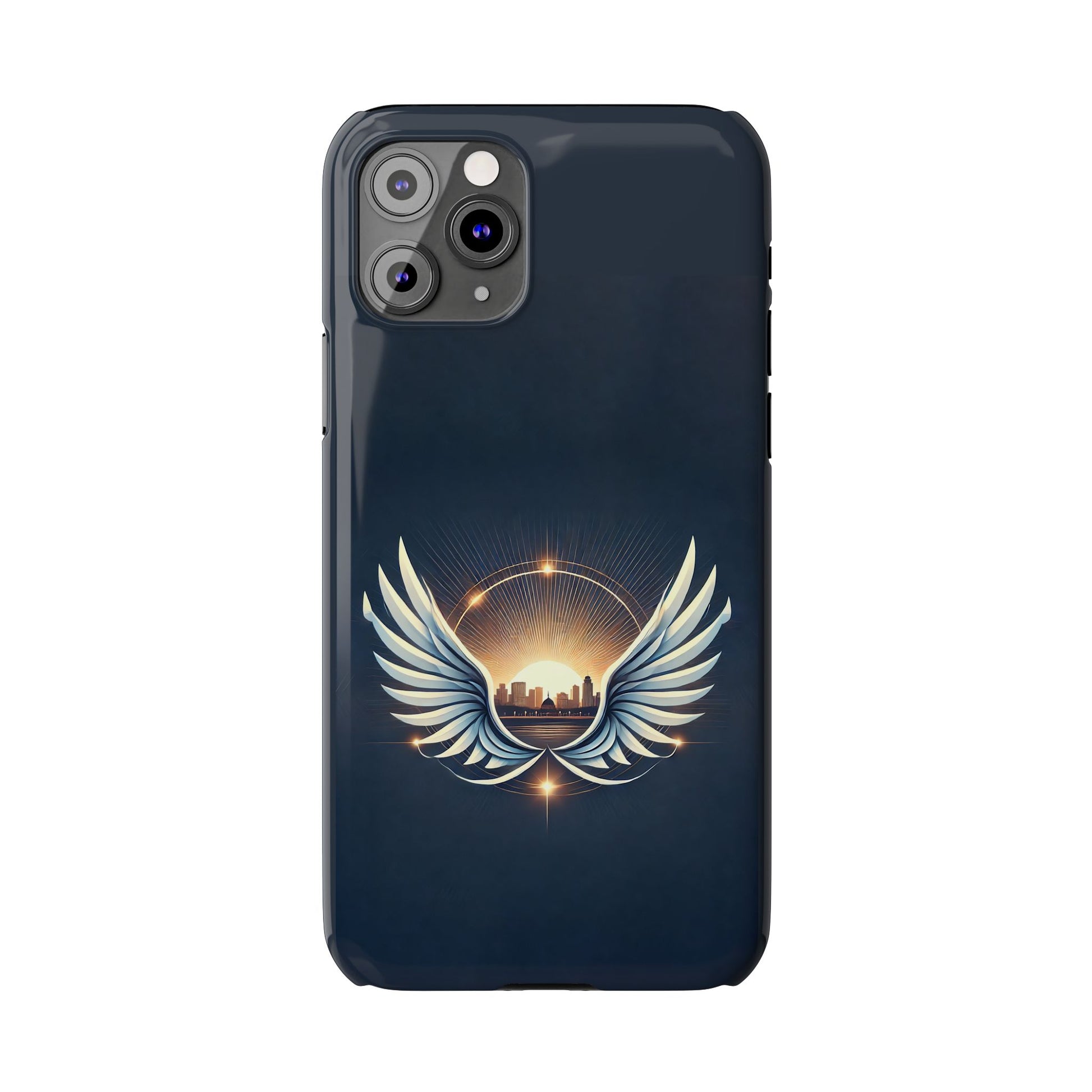 Sunrise Wings Slim Phone Cases - American Zionist