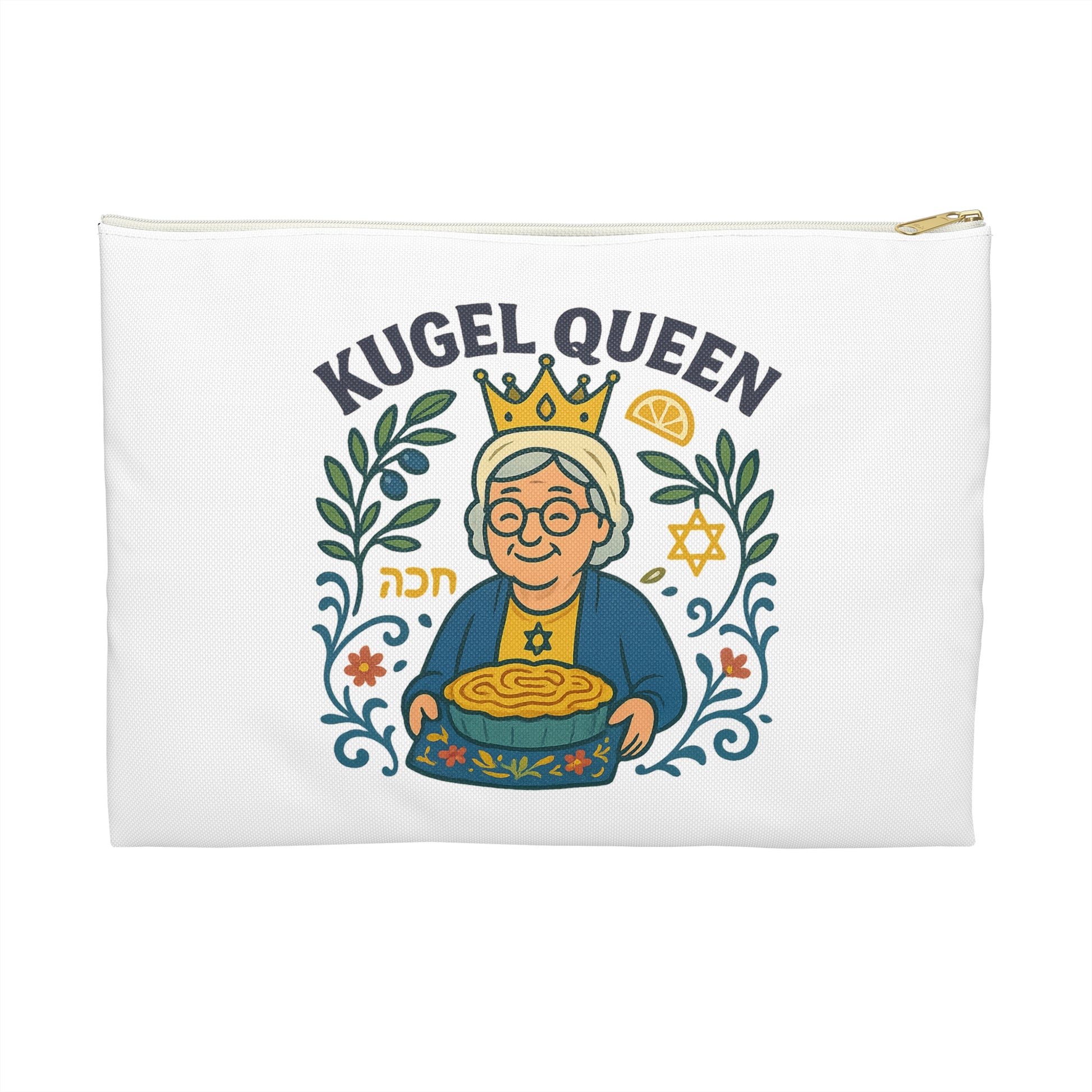 Kugel Queen Accessory Pouch - American Zionist