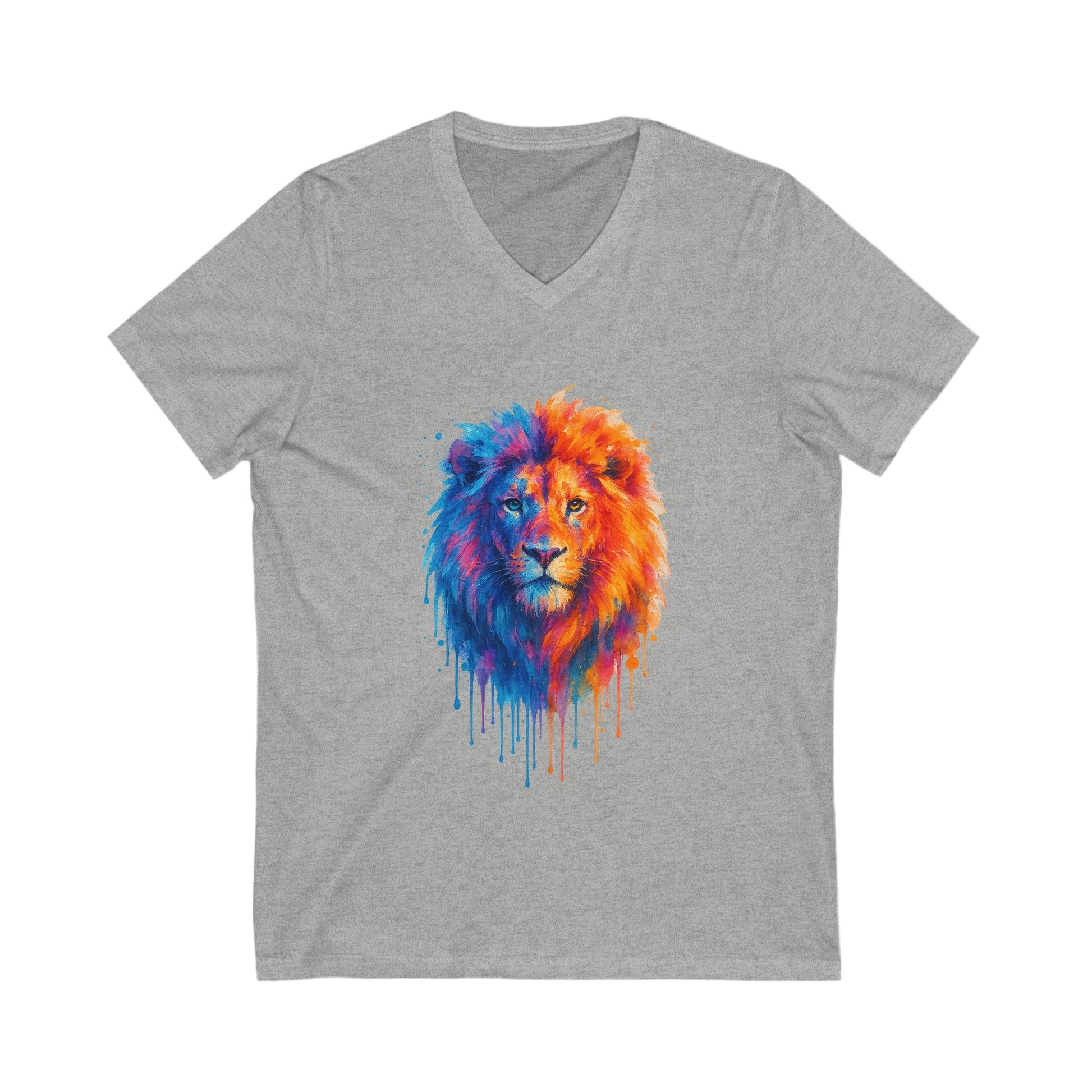Judah Unleashed Unisex Jersey Short Sleeve V - Neck Tee - American Zionist
