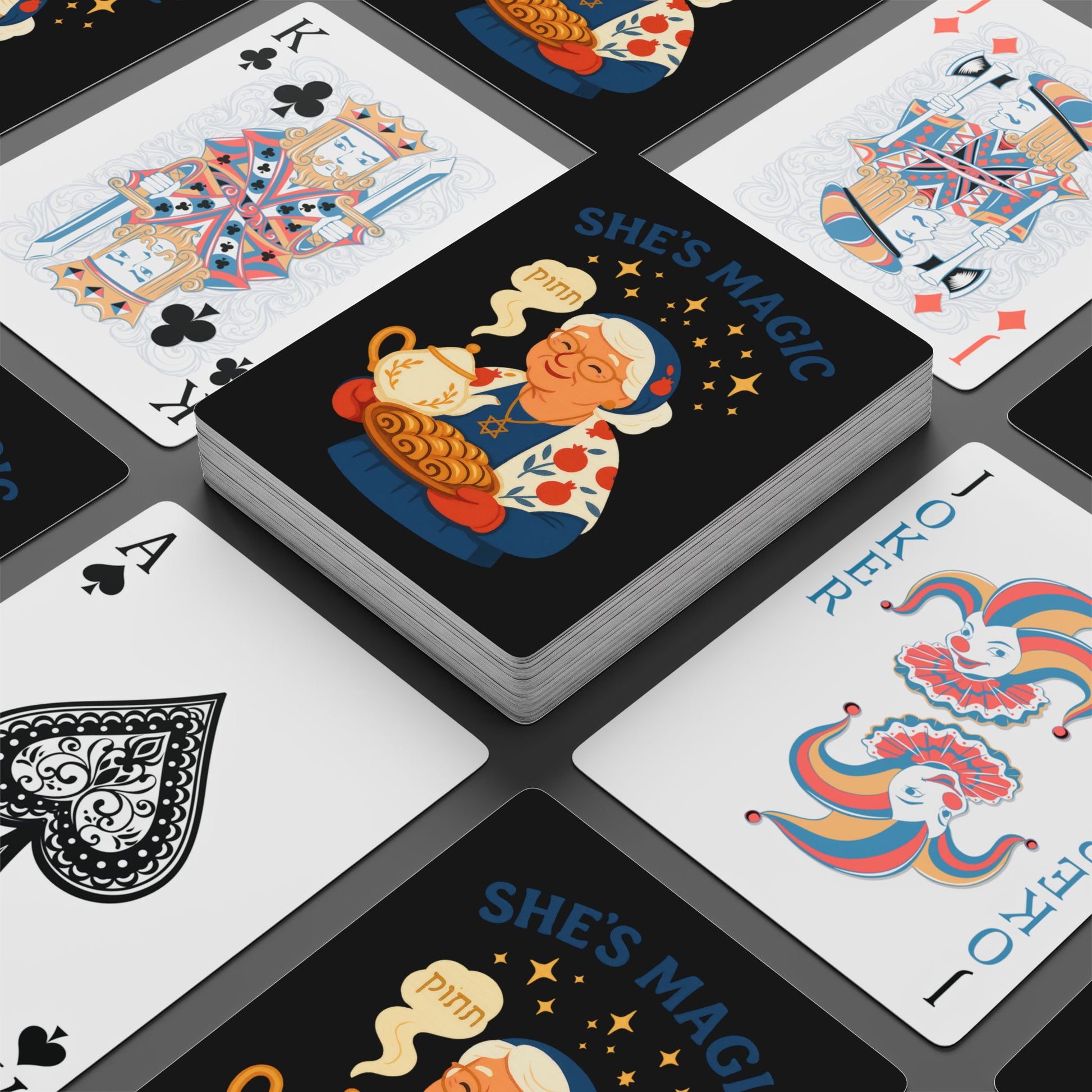 Grandma Magic Poker Playing Cards - American Zionist