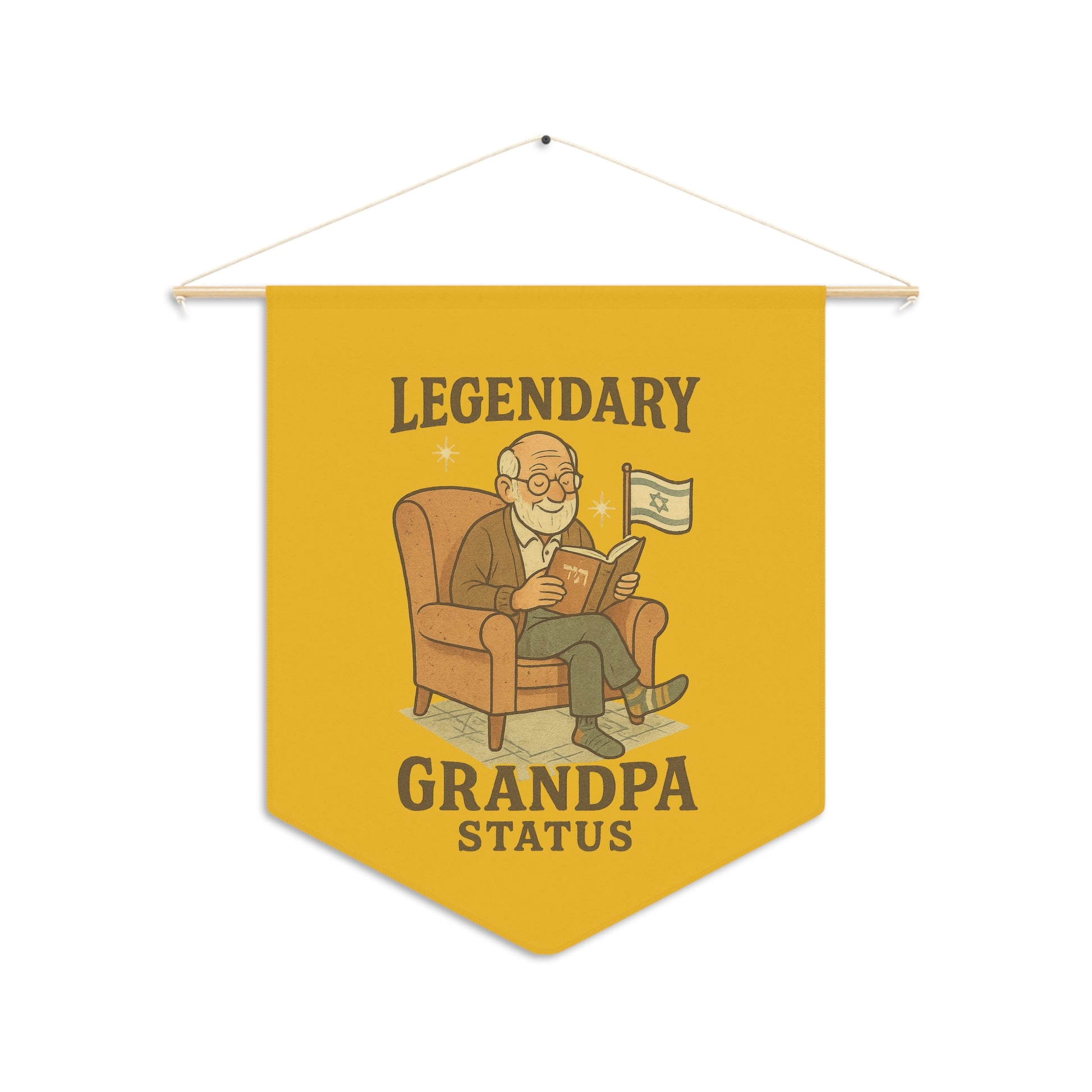 Legendary Grandpa Pennant - American Zionist