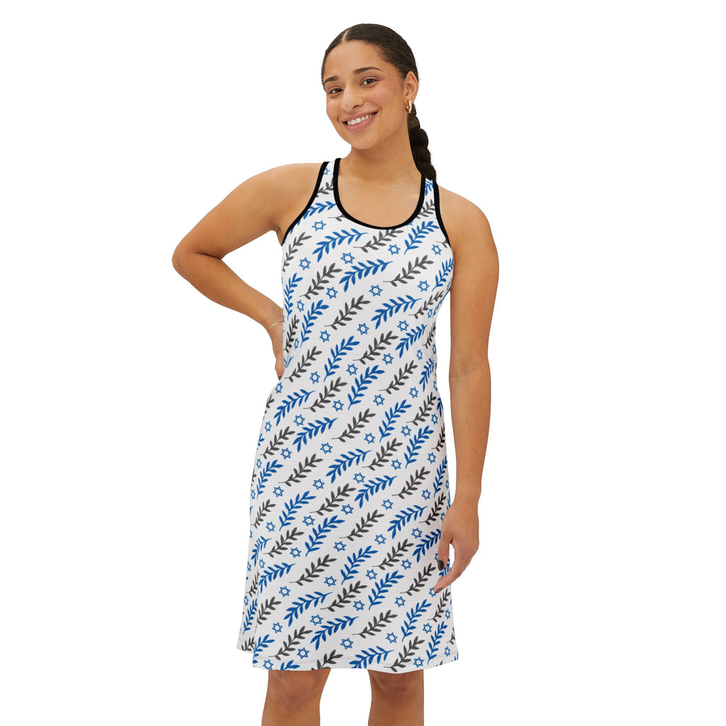 Olive and Shield Women's Racerback Dress (AOP) - American Zionist