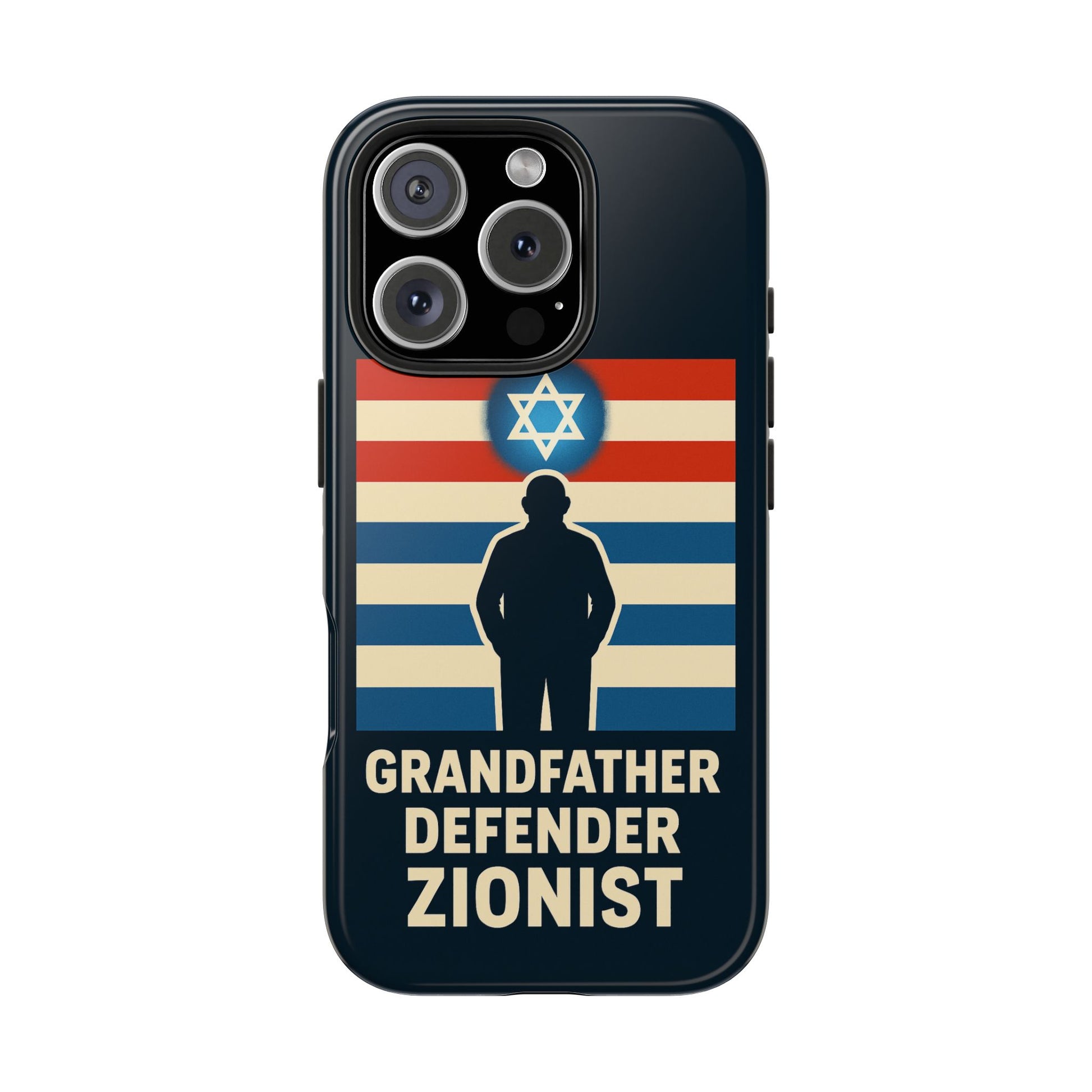 Grandfather Zionist Tough Phone Cases - American Zionist