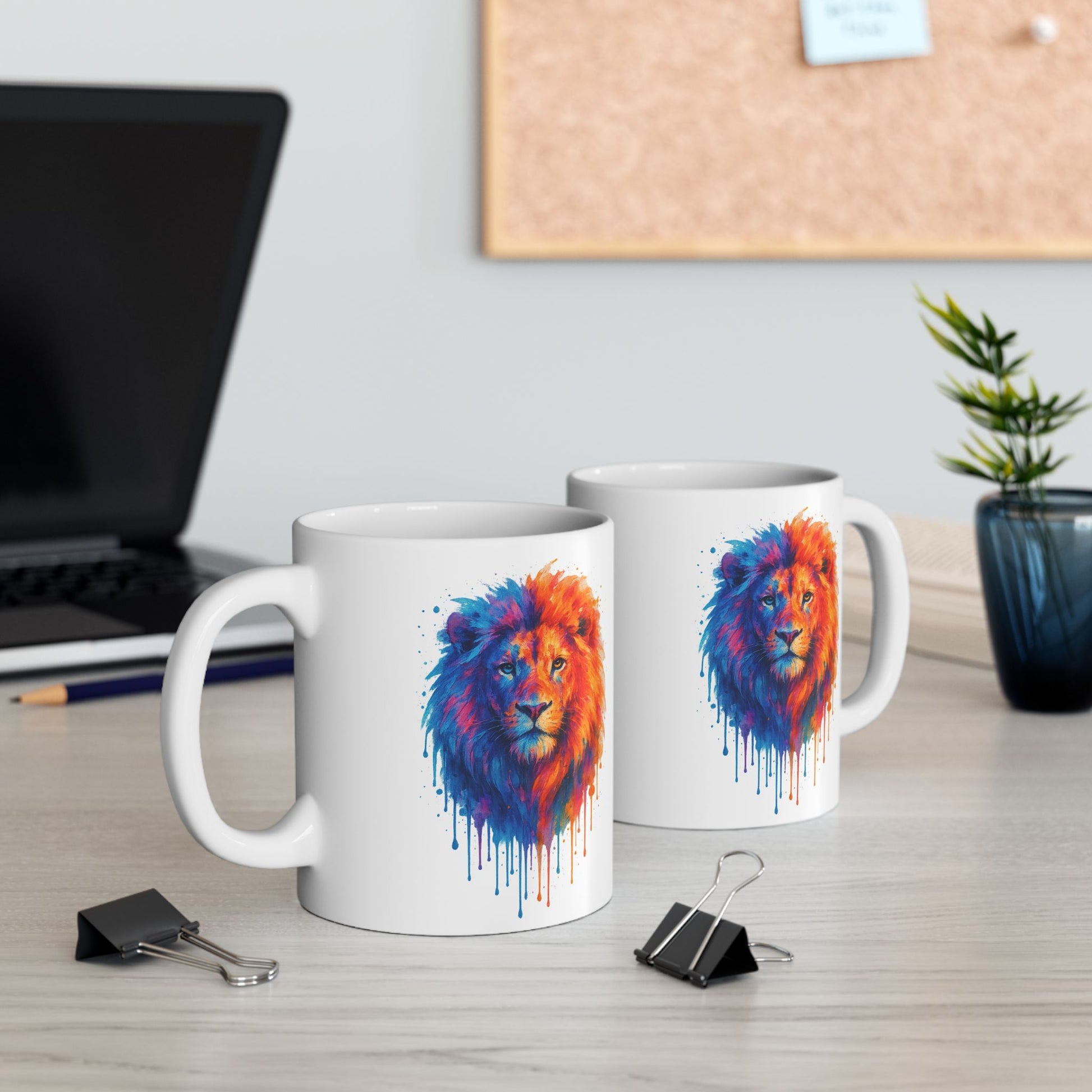 Judah Unleashed Ceramic Mug, (11oz, 15oz) - American Zionist