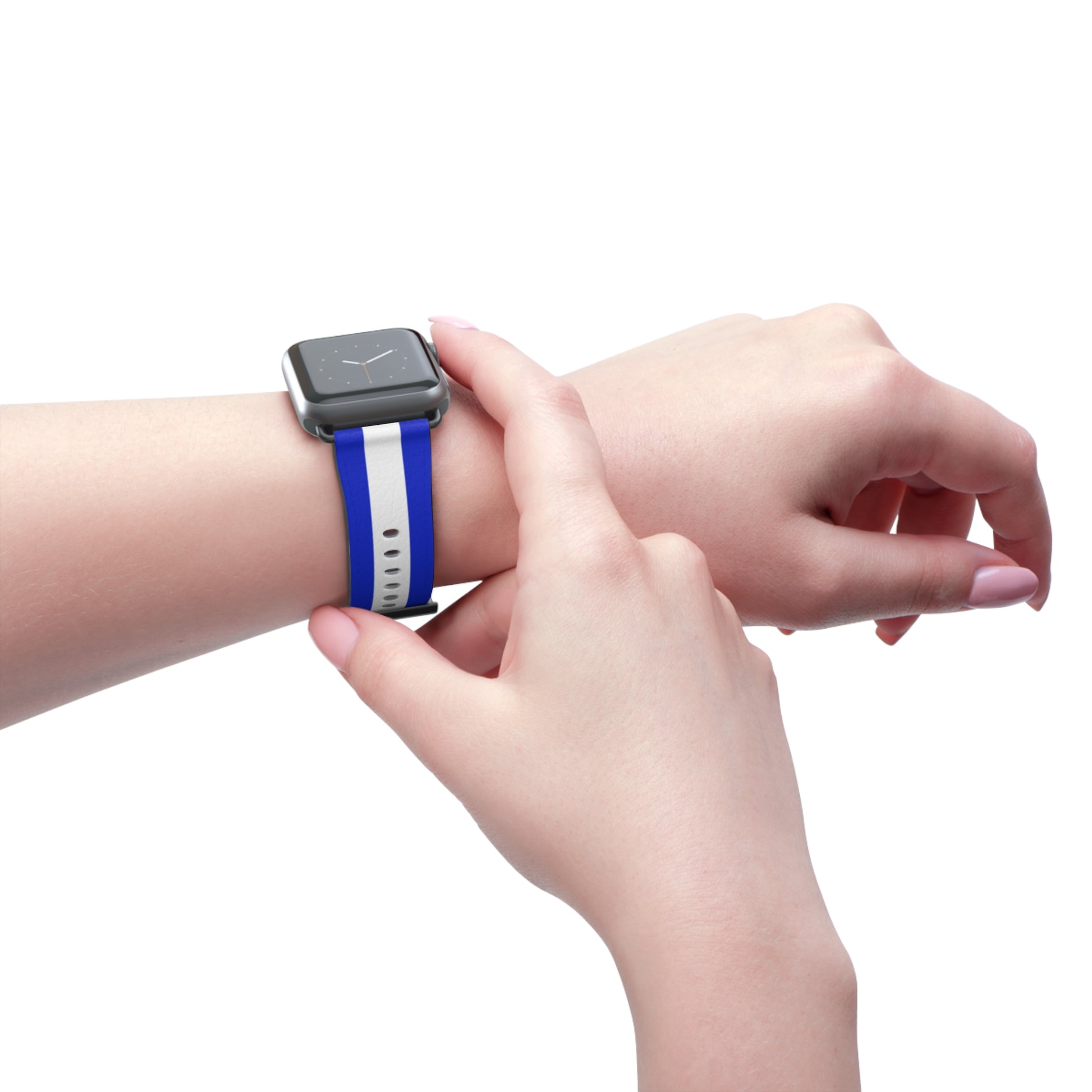 USA - Israel Flag Watch Band - American Zionist
