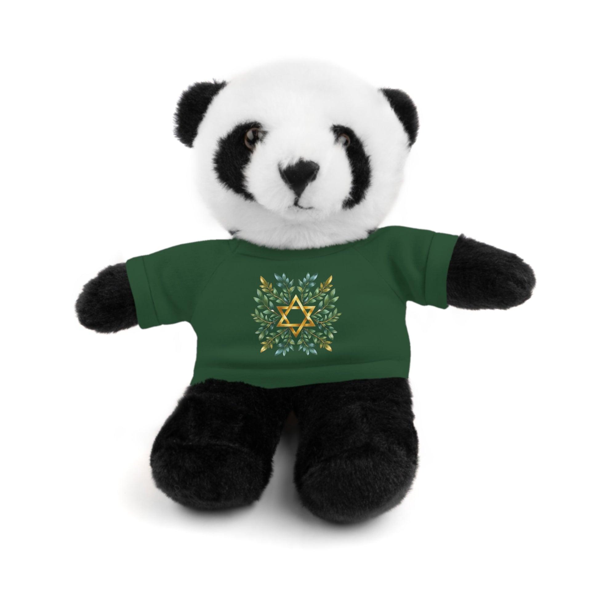 Star Of David Wreath Stuffed Animals with Tee - American Zionist