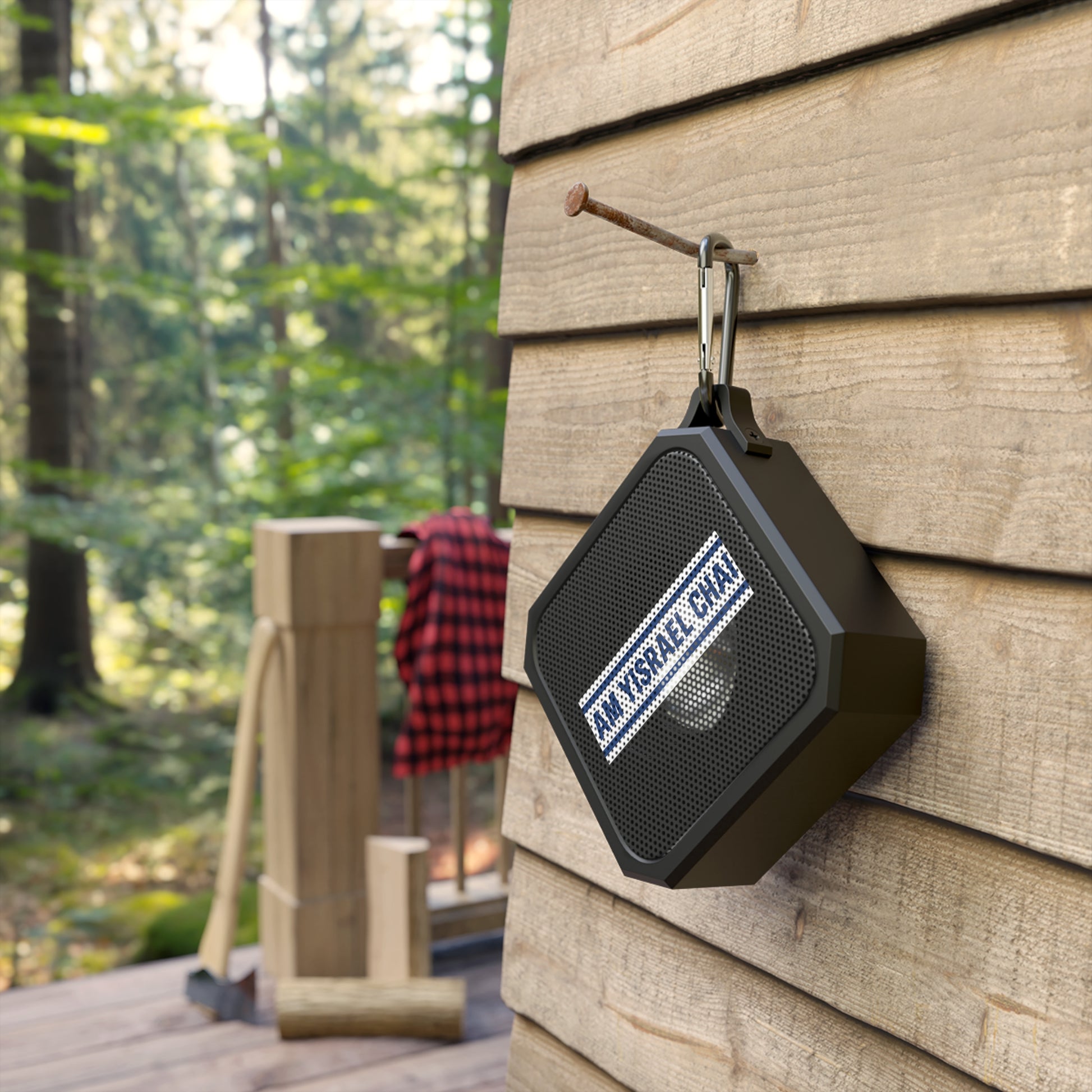 Chai Bar Wordmark Blackwater Outdoor Bluetooth Speaker - American Zionist
