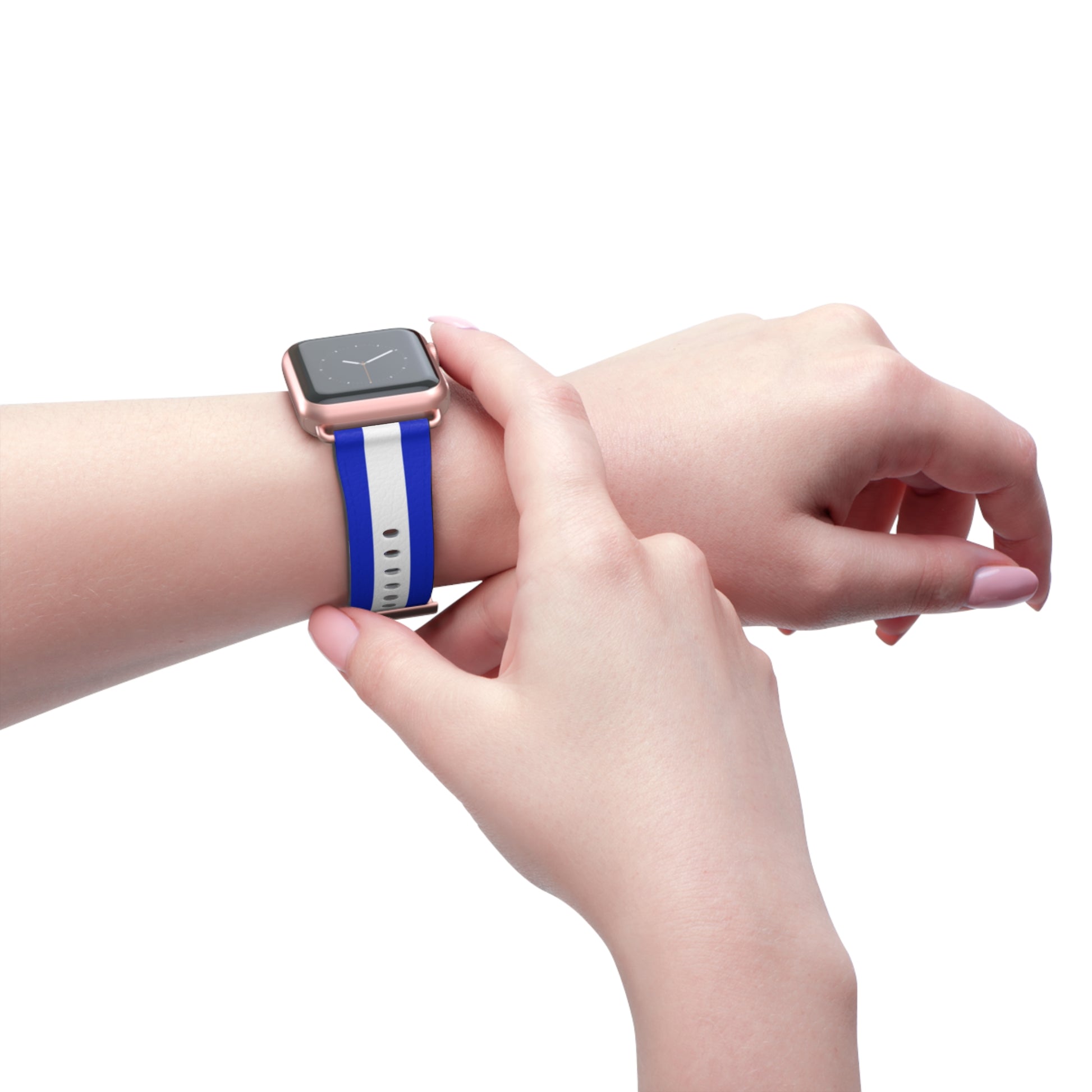 USA - Israel Flag Watch Band - American Zionist