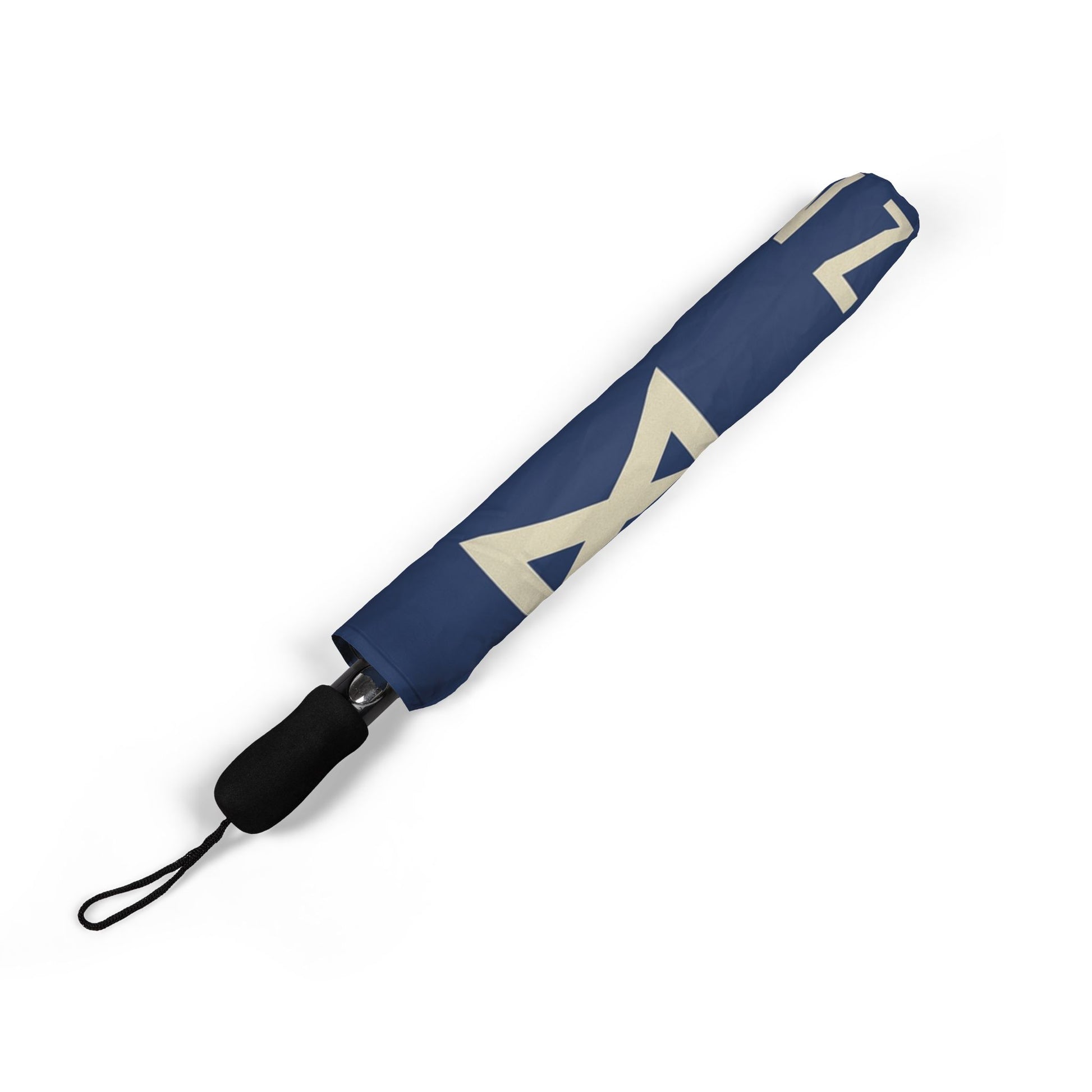 Blue Proud American Zionist Semi - Automatic Foldable Umbrella - American Zionist