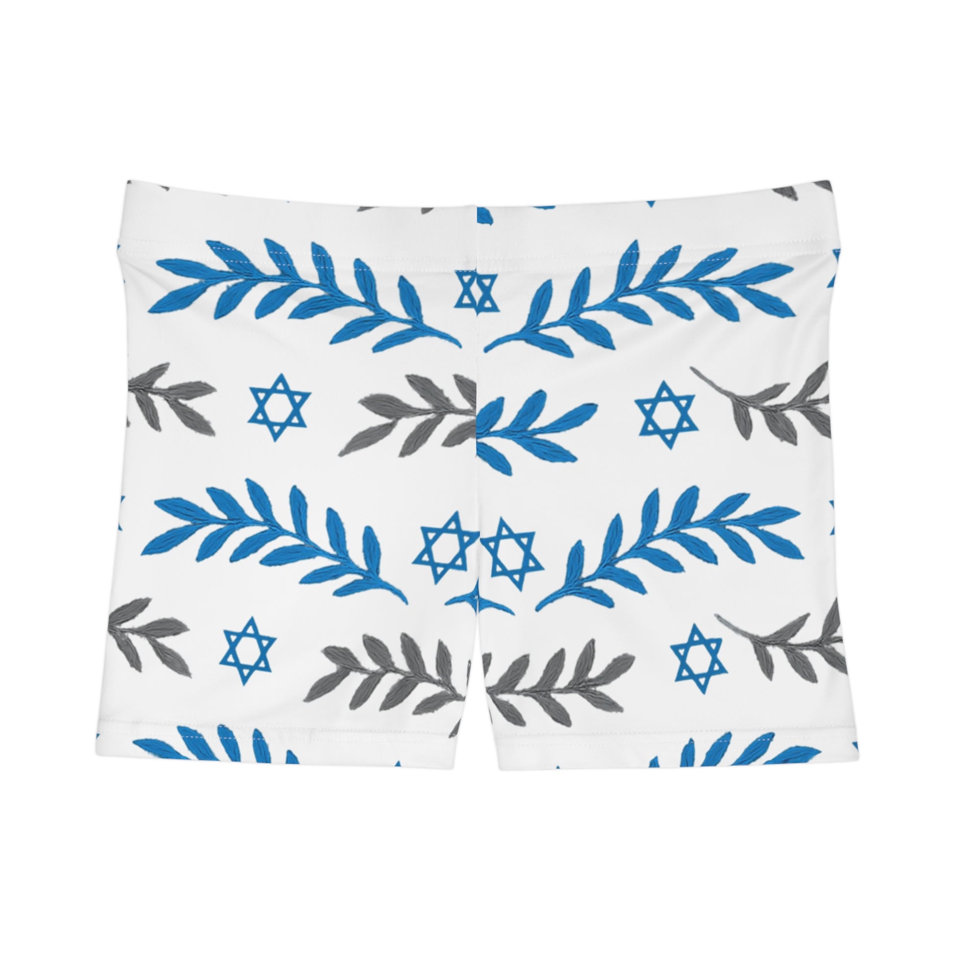 Olive and Shield Women's Shorts (AOP) - American Zionist