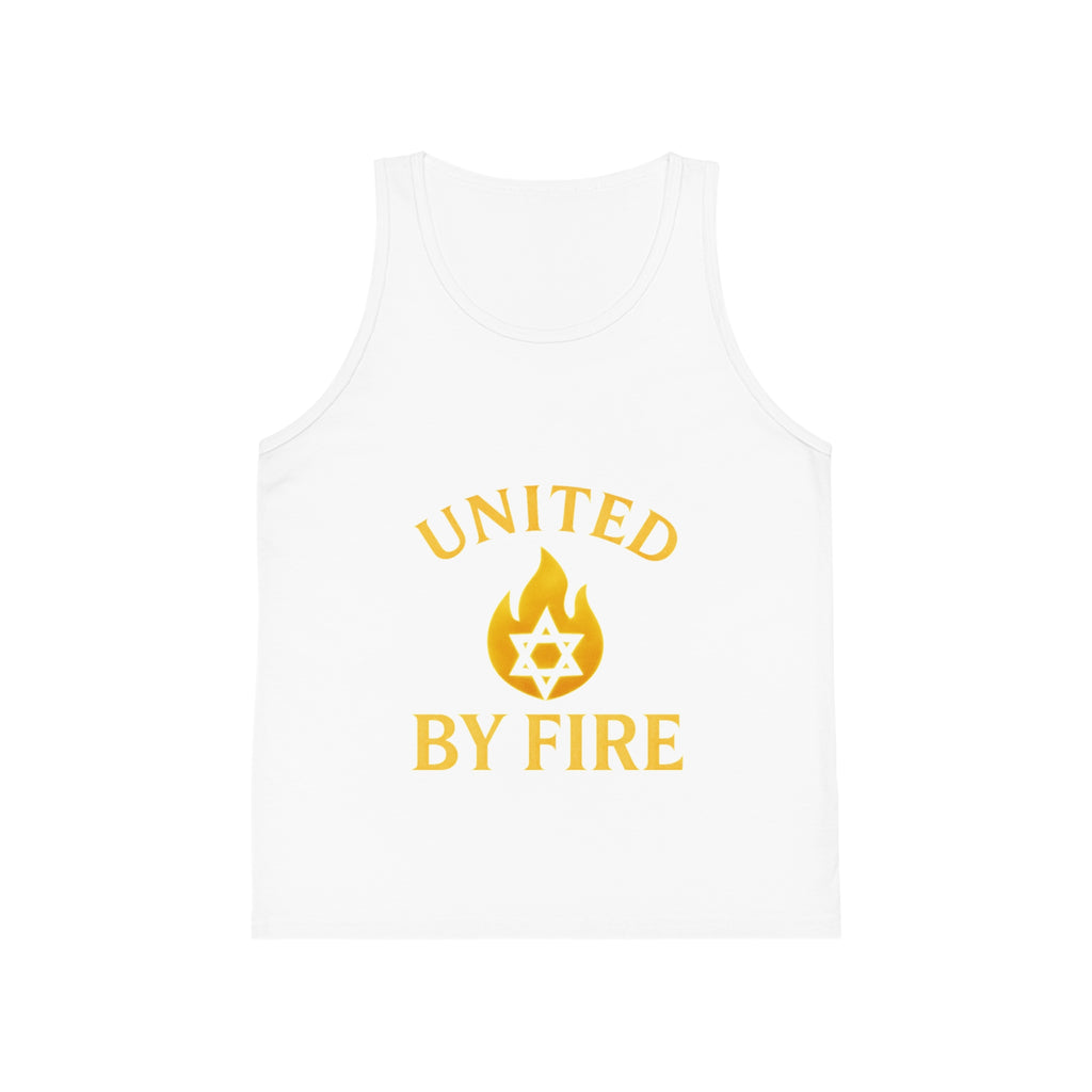 United by Fire Kid's Jersey Tank Top - American Zionist