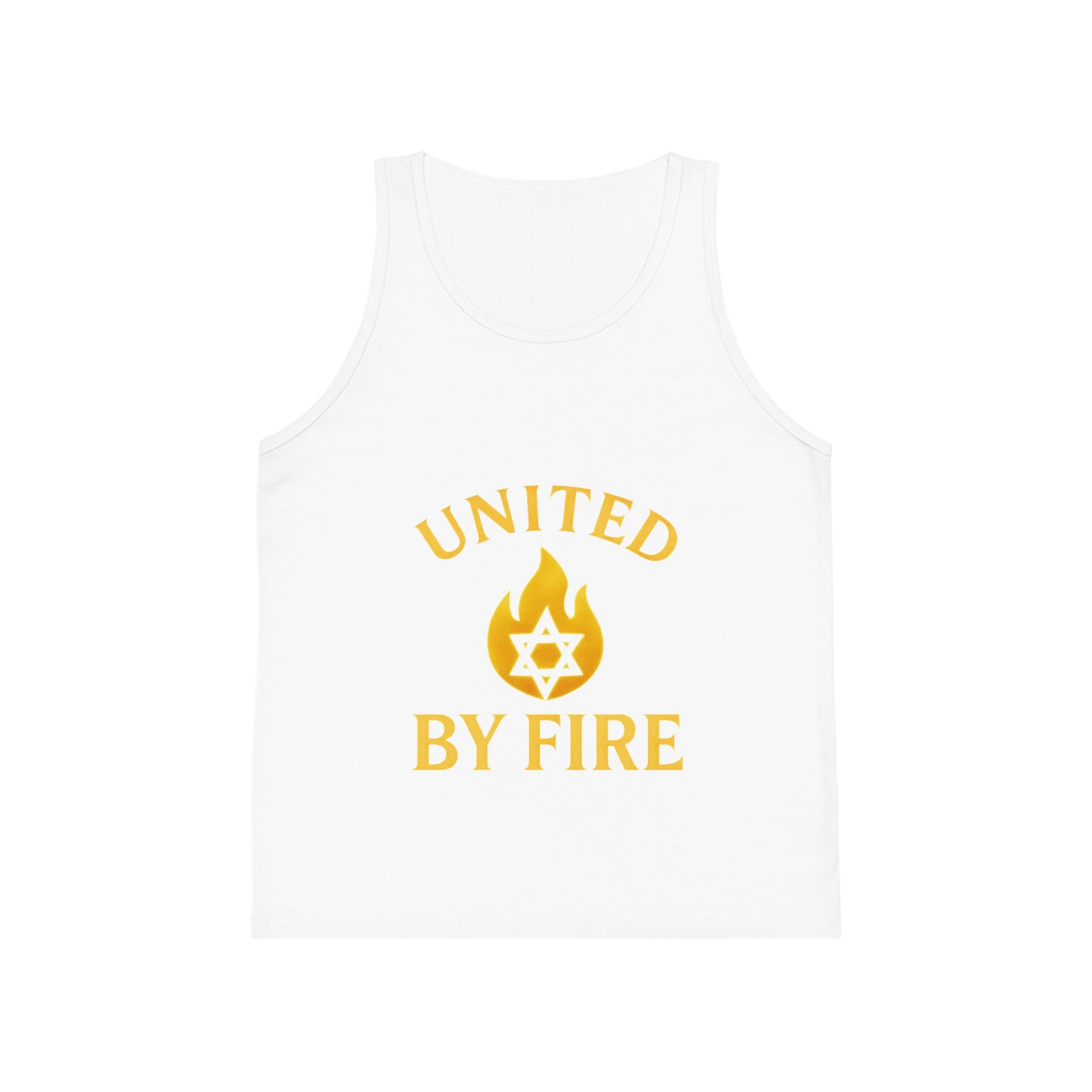 United by Fire Kid's Jersey Tank Top - American Zionist