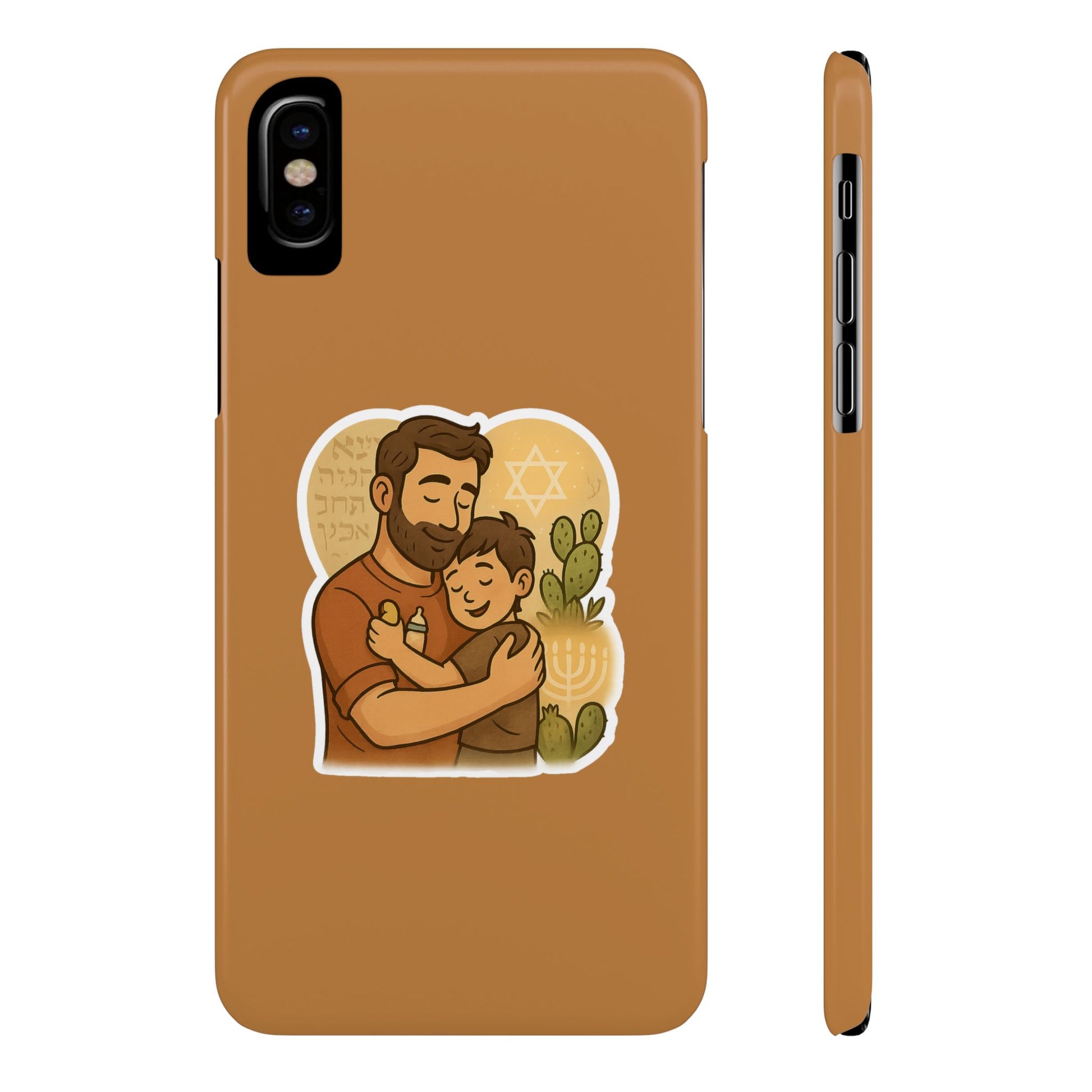 Dad Love Slim Phone Cases - American Zionist