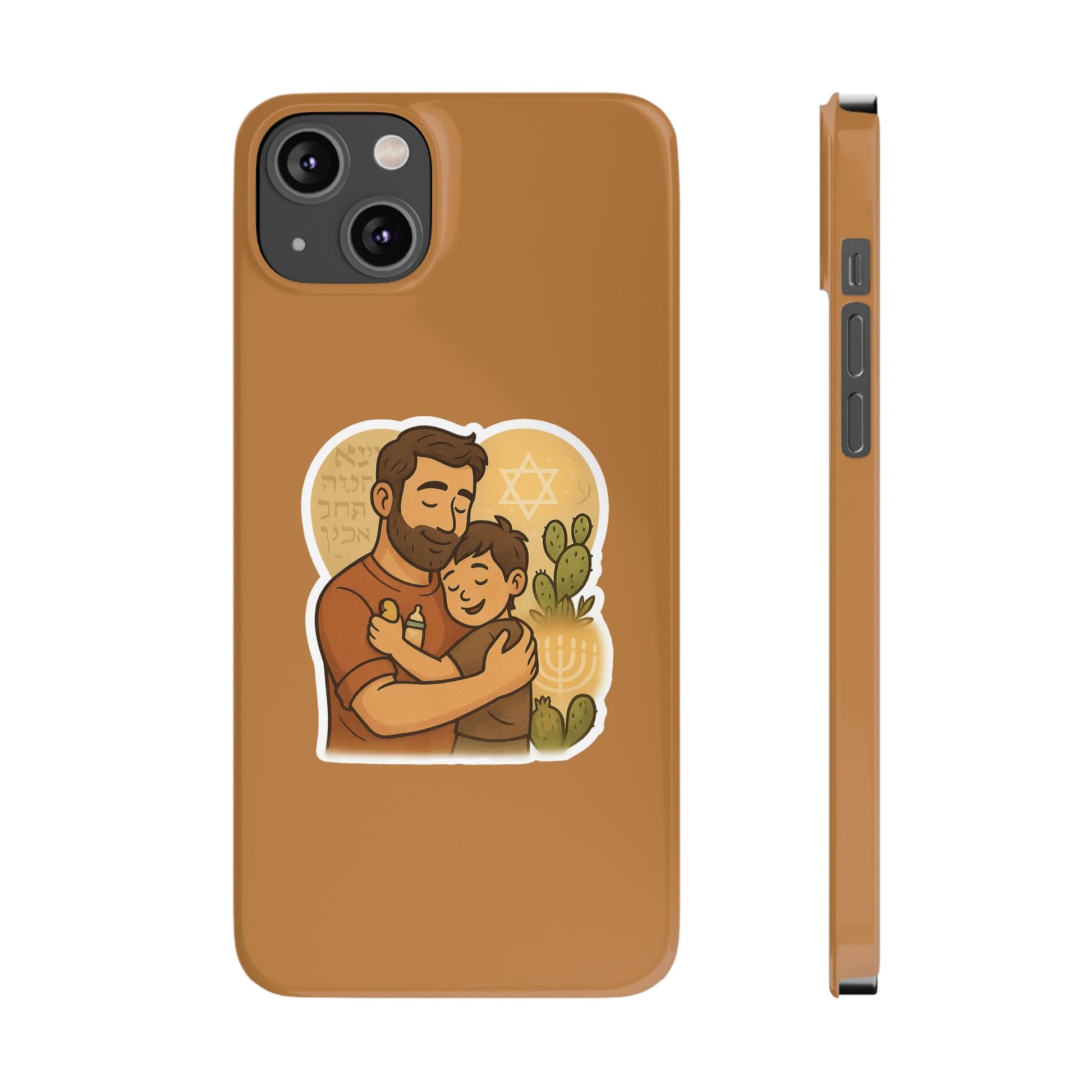 Dad Love Slim Phone Cases - American Zionist