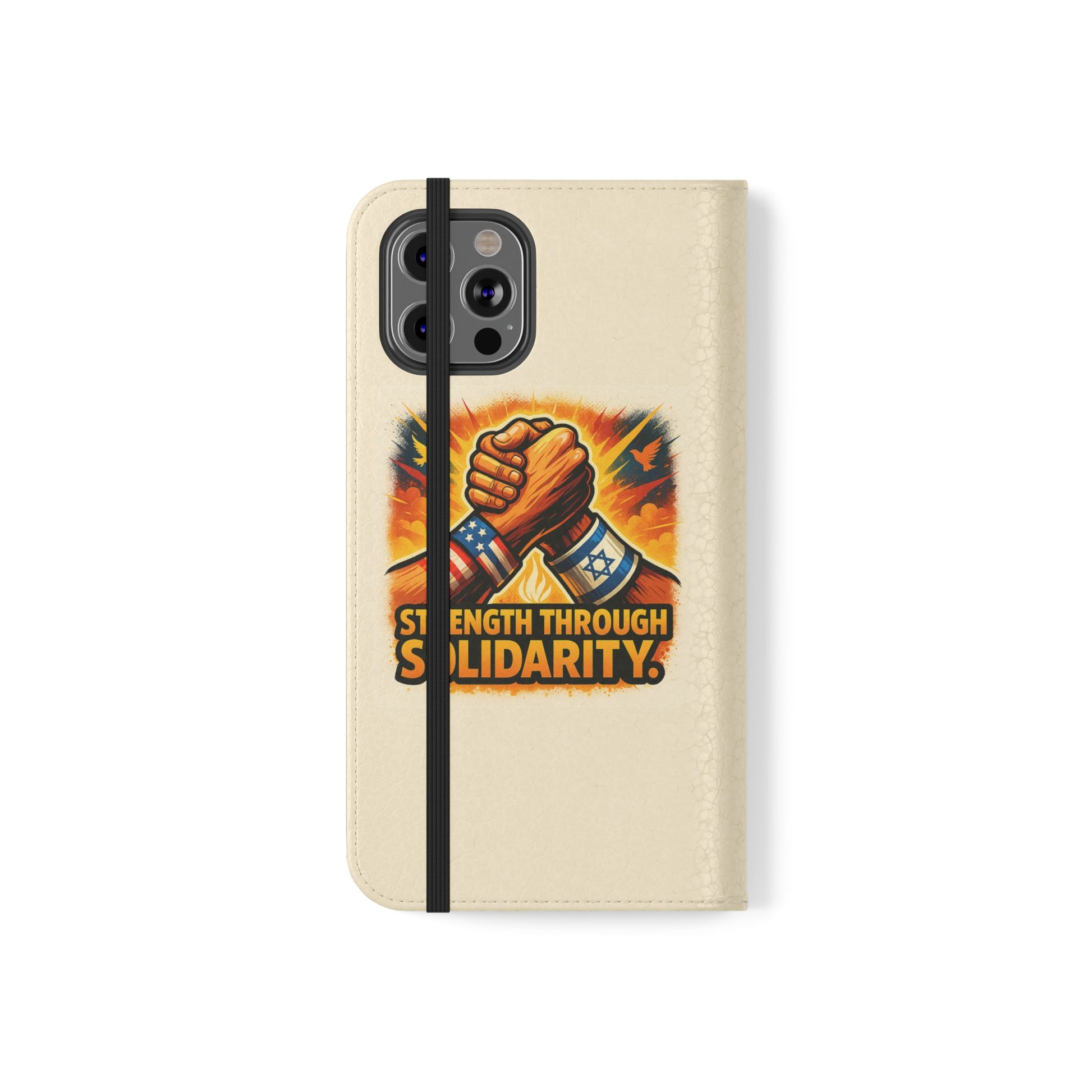 Strength Through Solidarity Flip Cases - American Zionist