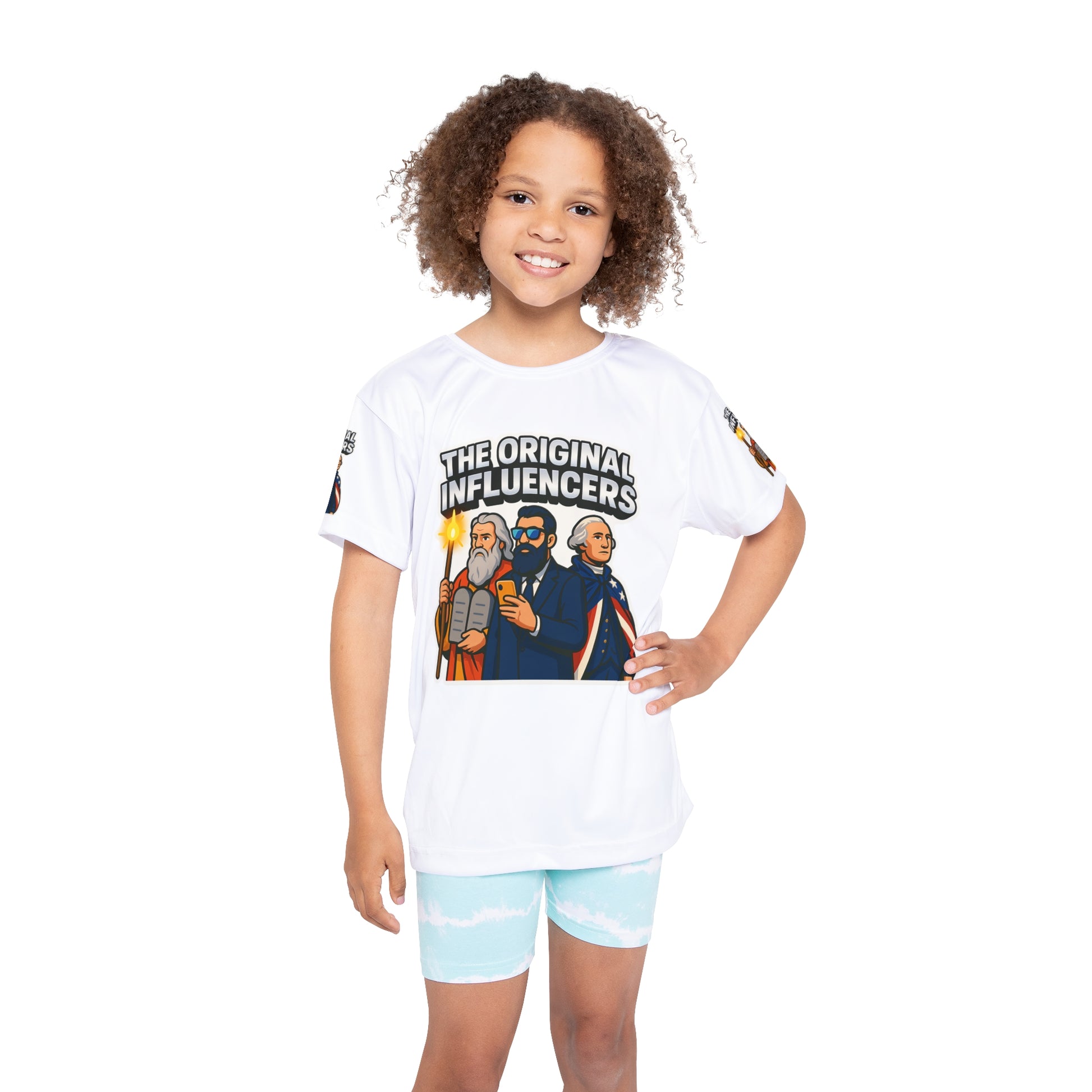 The Original Influencers Kids Sports Jersey (AOP) - American Zionist