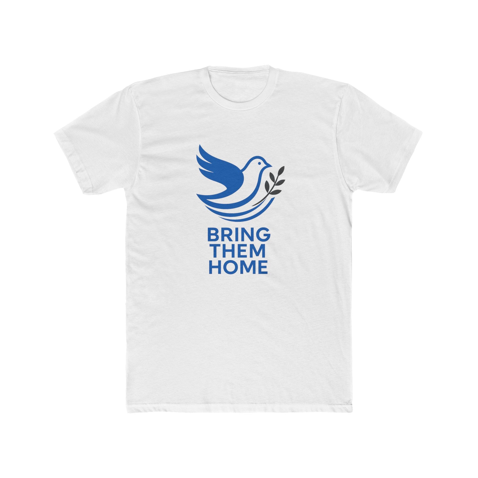 Dove Bring Them Home Unisex Cotton Crew Tee - American Zionist