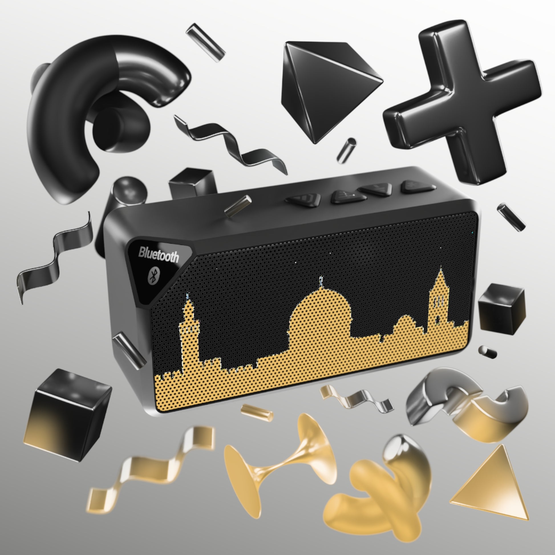 Jerusalem Horizon Jabba Bluetooth Speaker - American Zionist
