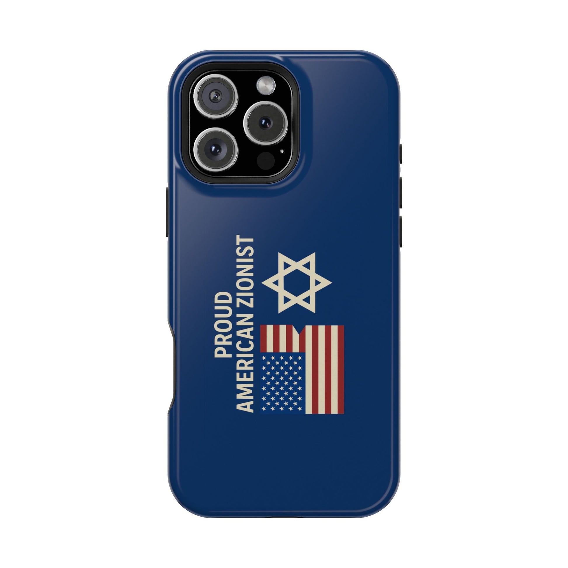 Blue Proud American Zionist Magnetic Tough Cases - American Zionist