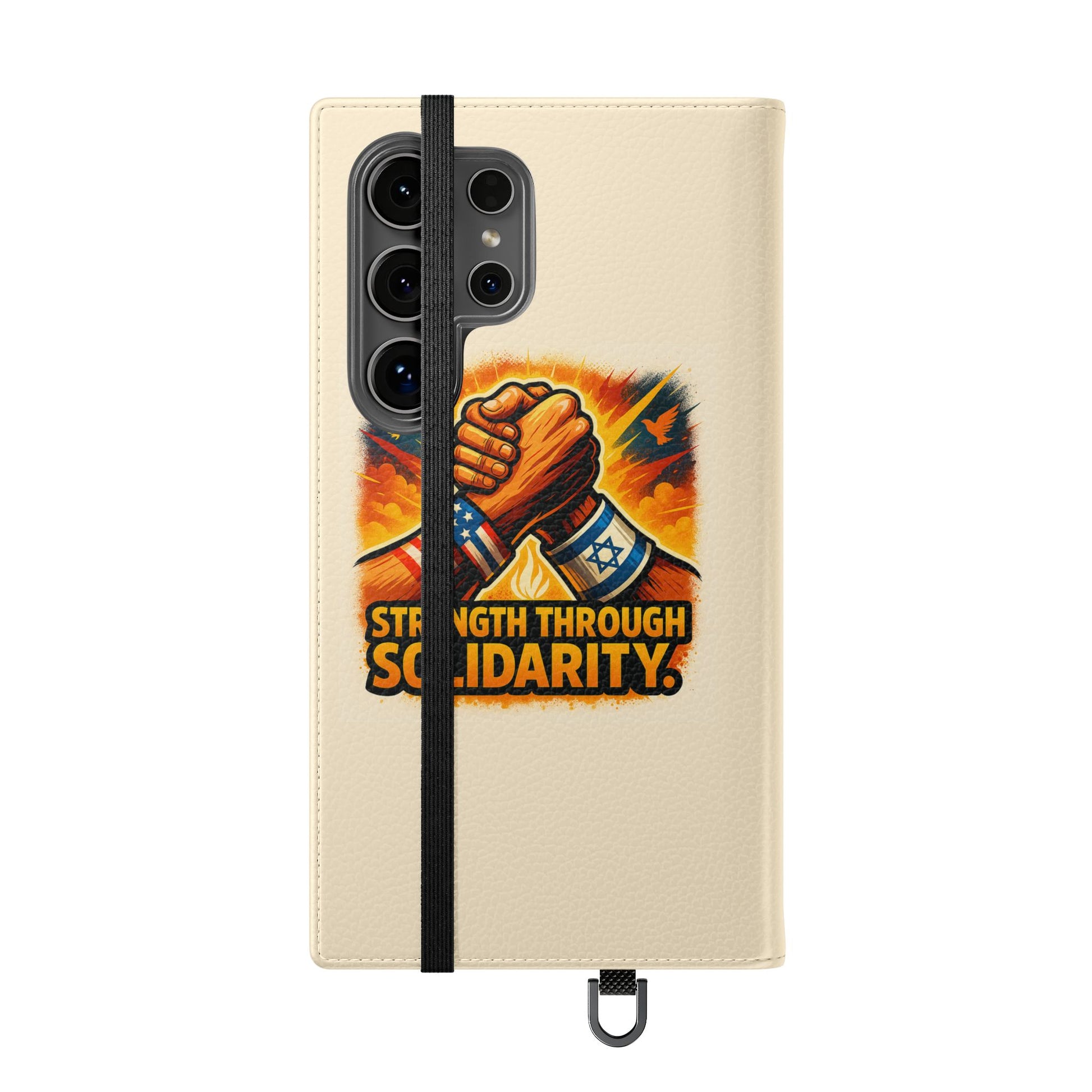 Strength Through Solidarity Flip Cases - American Zionist
