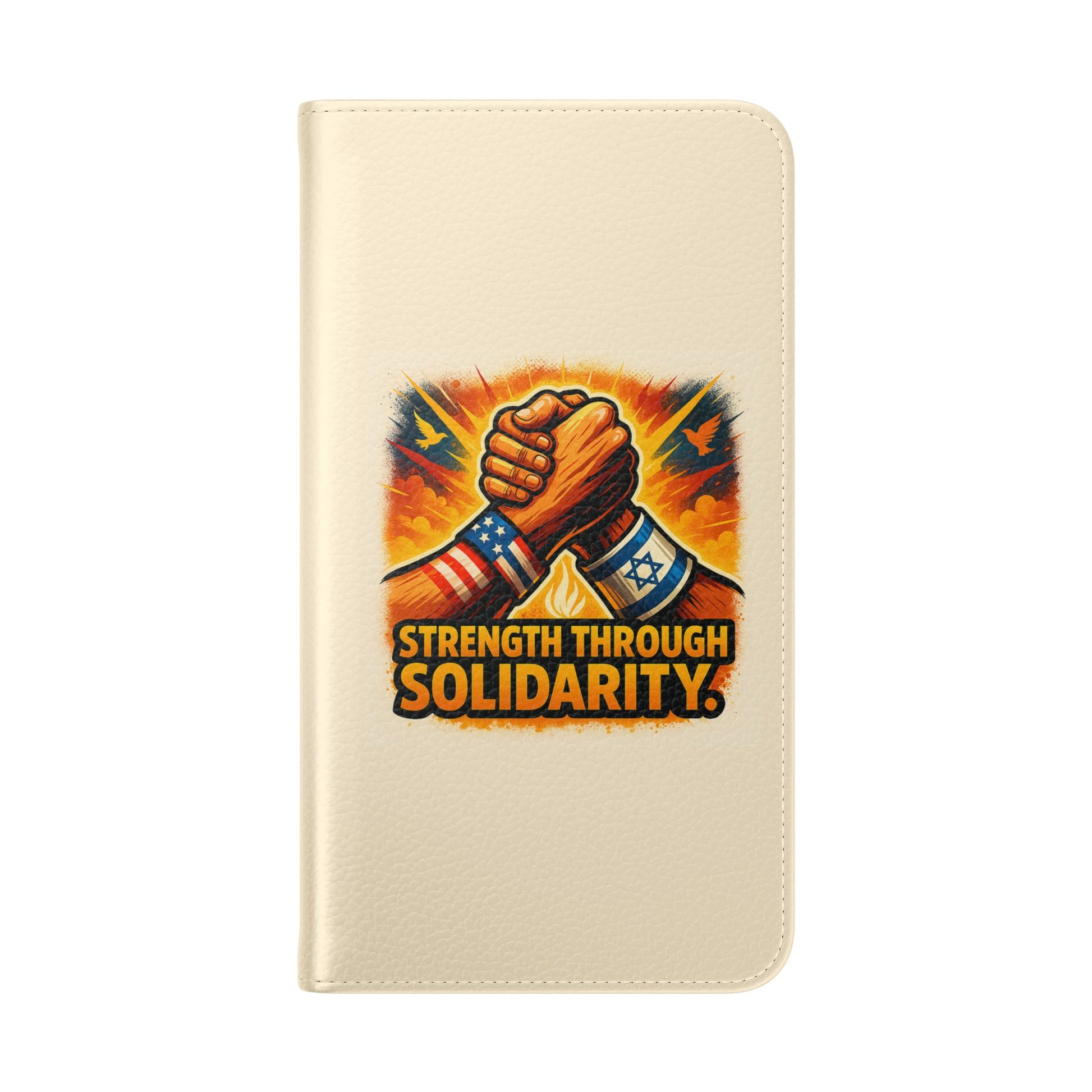Strength Through Solidarity Flip Cases - American Zionist